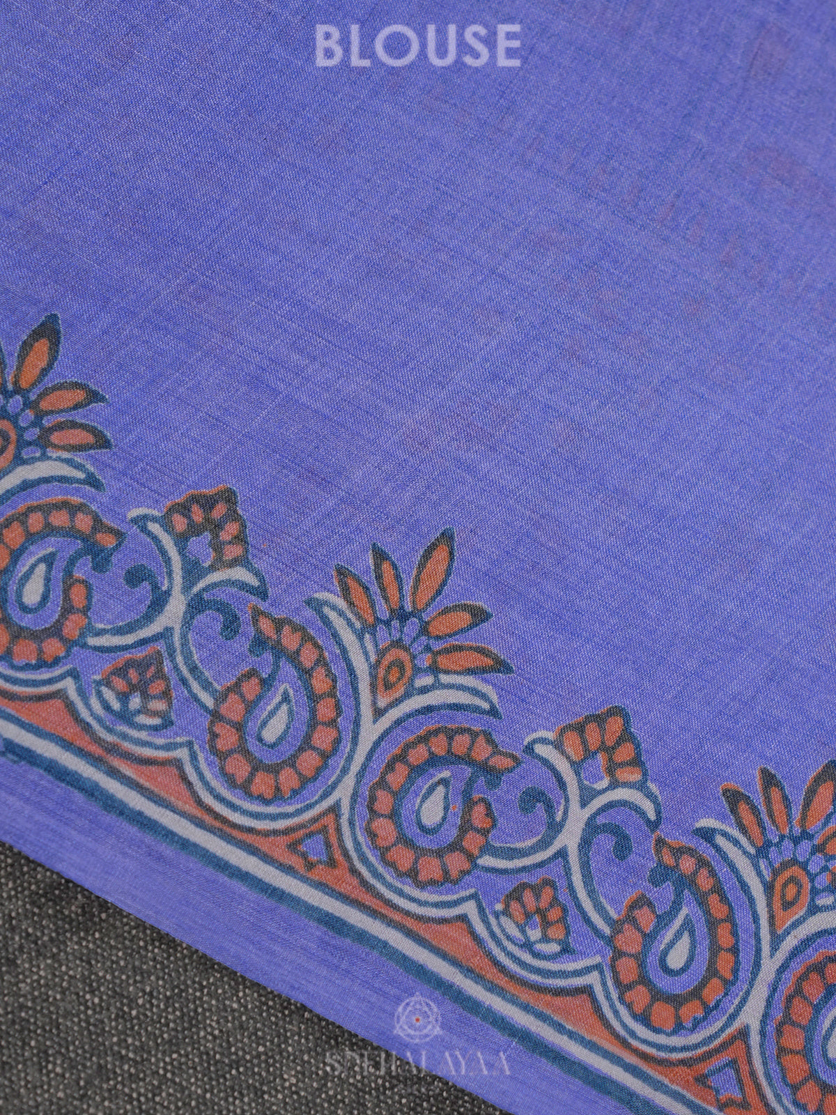 Lavender Tussar Saree