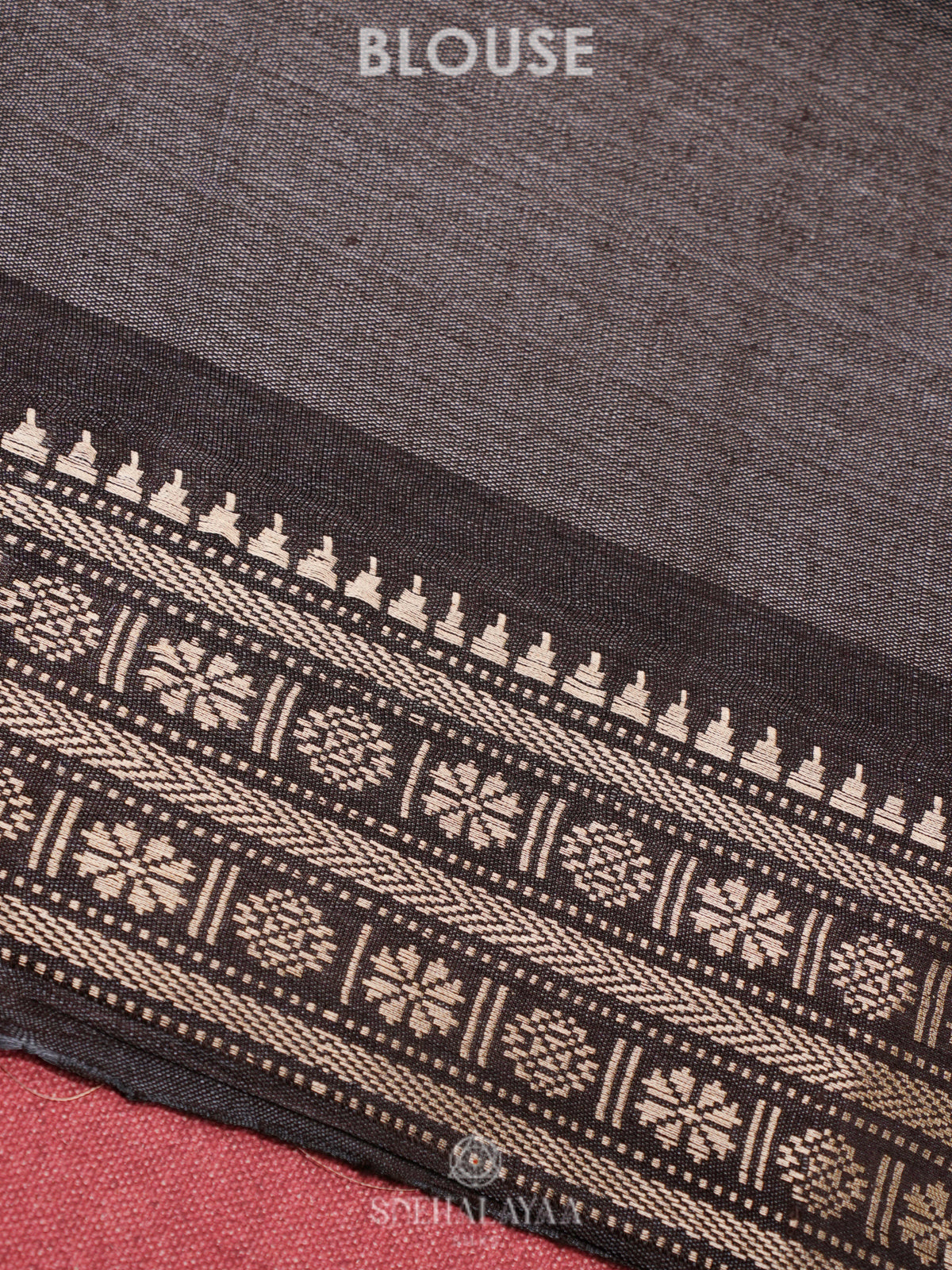 Off White Tussar Saree