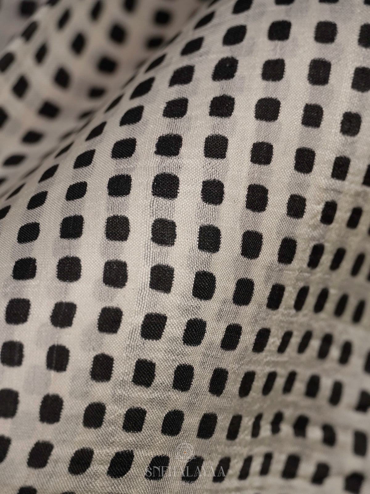 Beige Tussar Saree