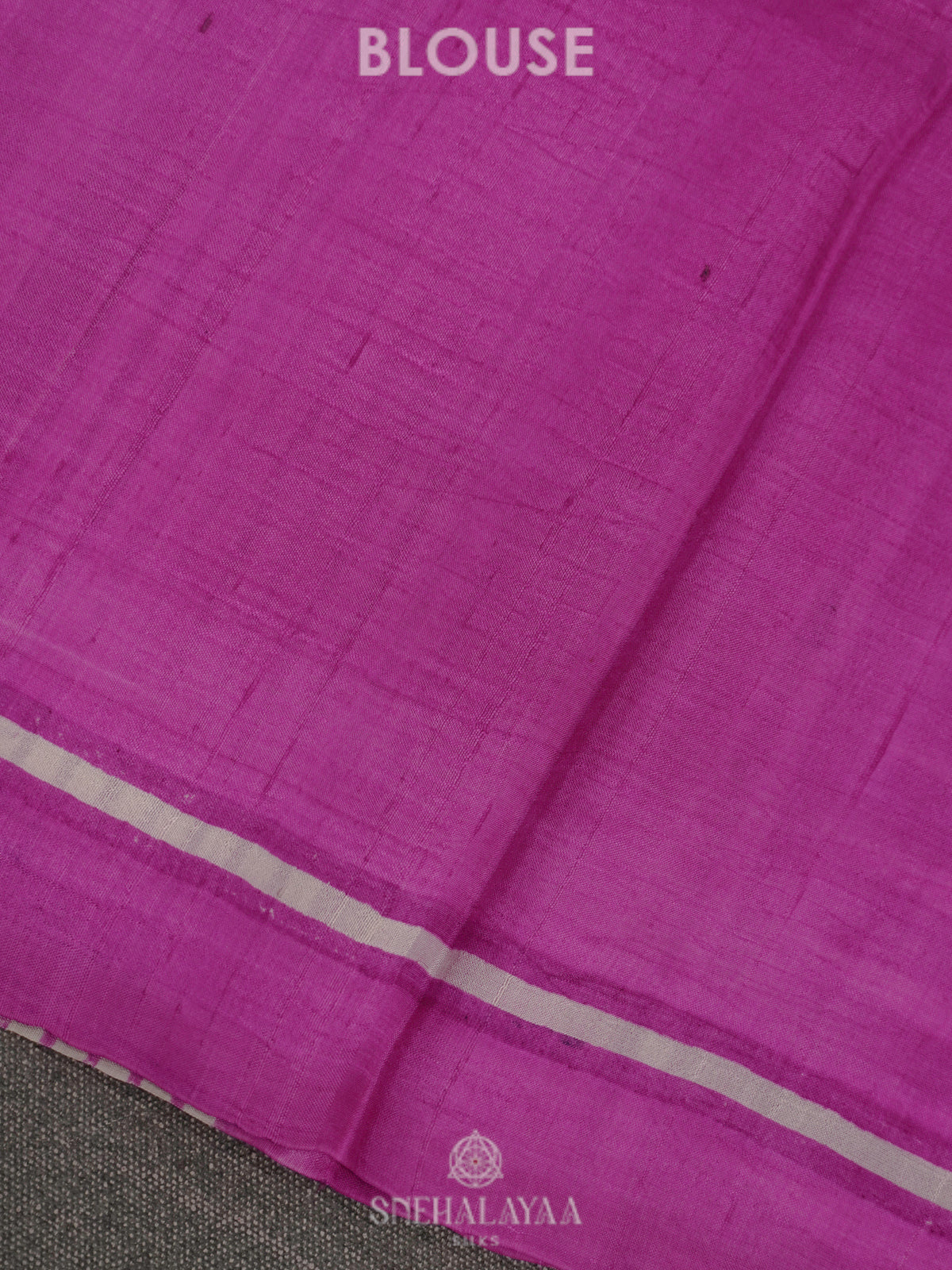 Cream Tussar Saree