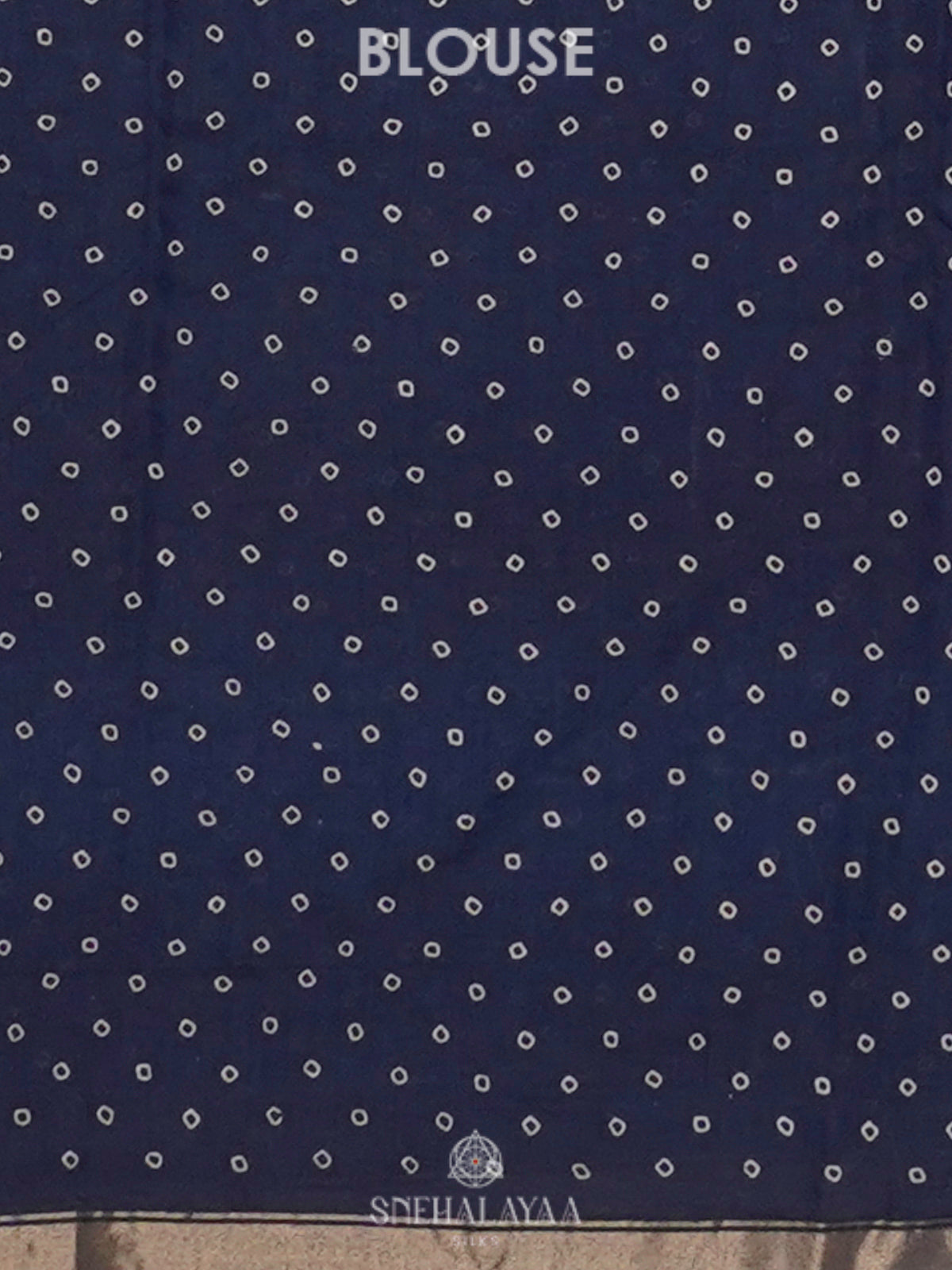 Navy Blue Modal Silk Saree