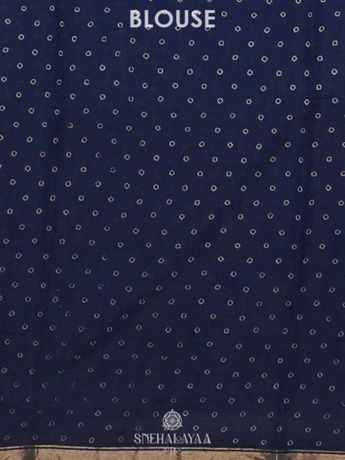 Navy Blue Modal Silk Saree