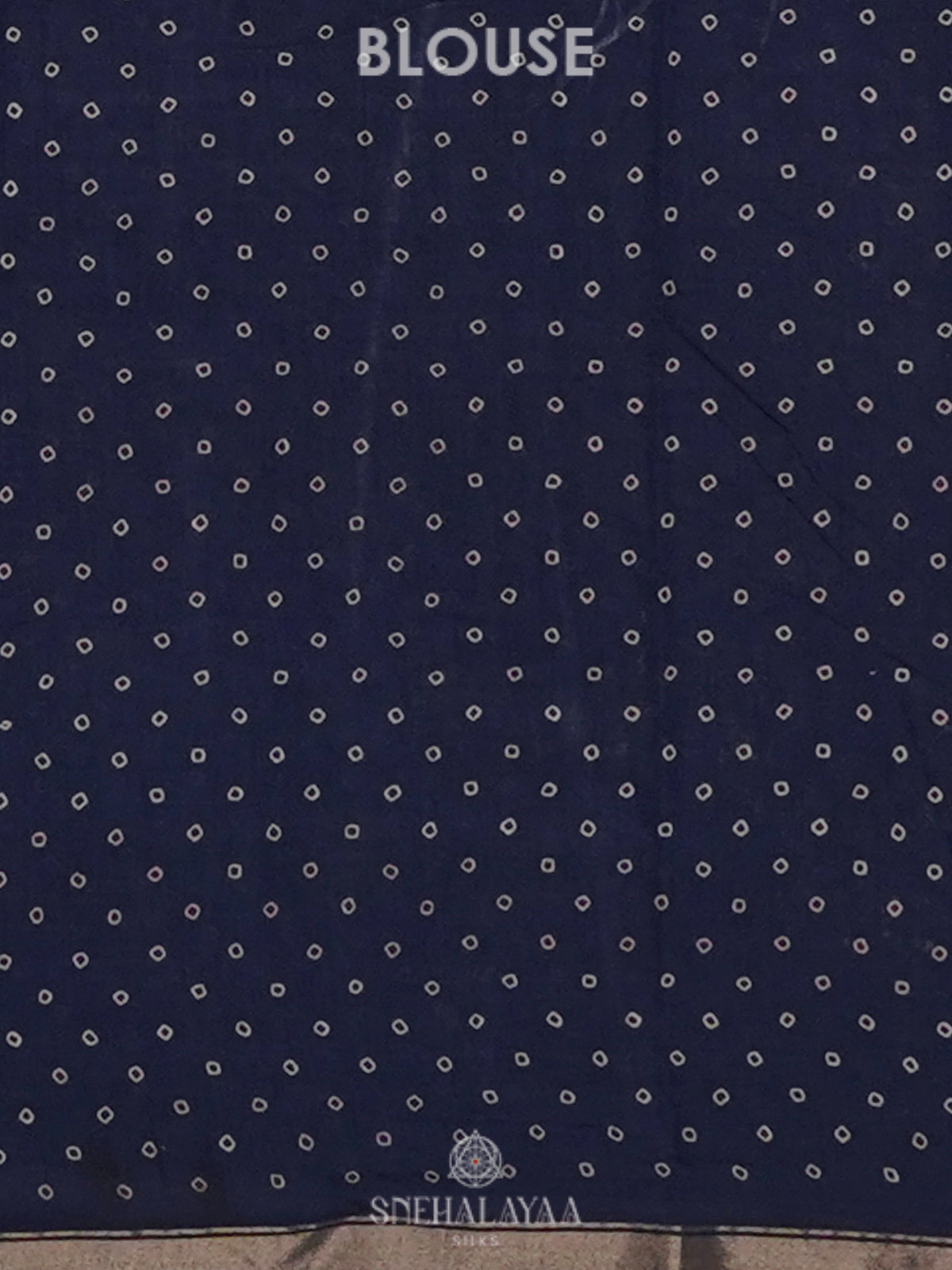 Navy Blue Modal Silk Saree