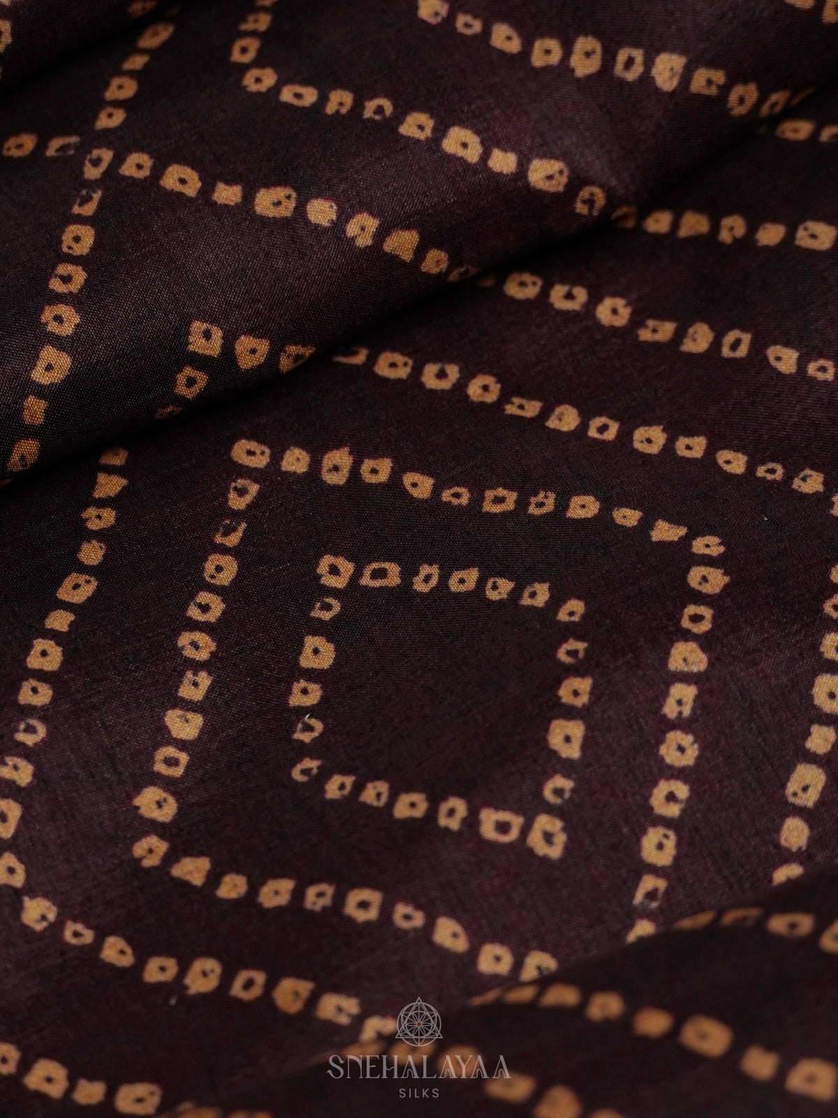 Brown Tussar Saree