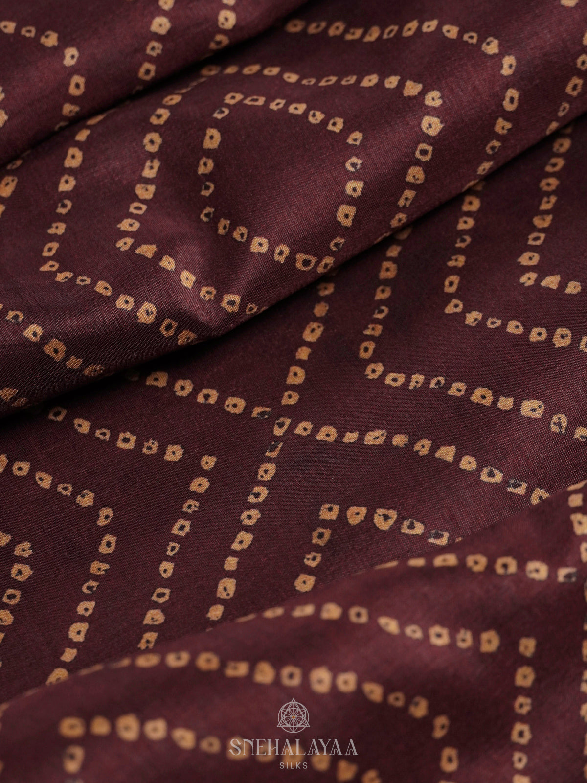 Brown Tussar Saree