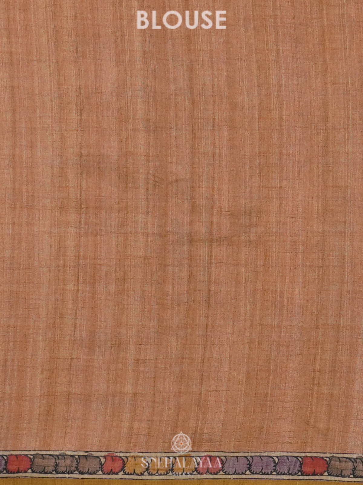 Beige Tussar Saree