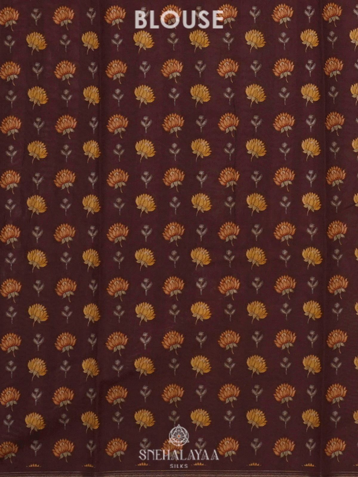 Coffee Brown Tussar Saree