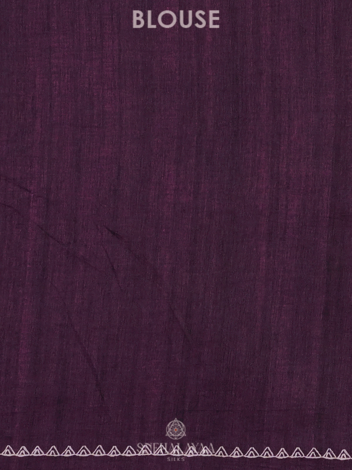 Purple Tussar Saree