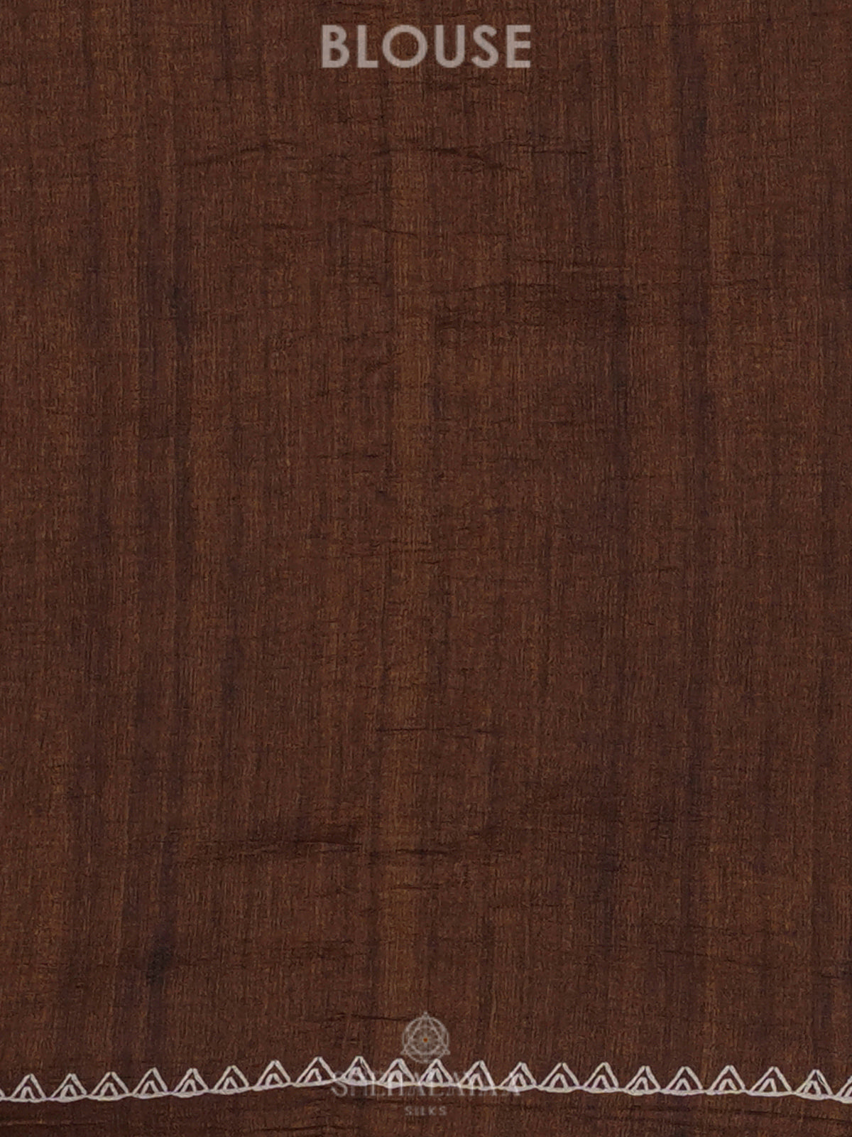 Brown Tussar Saree