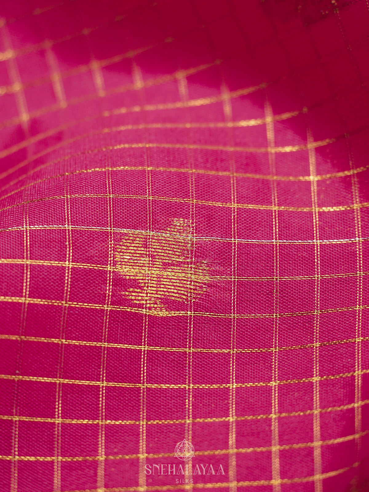 Pink Art Silk Saree