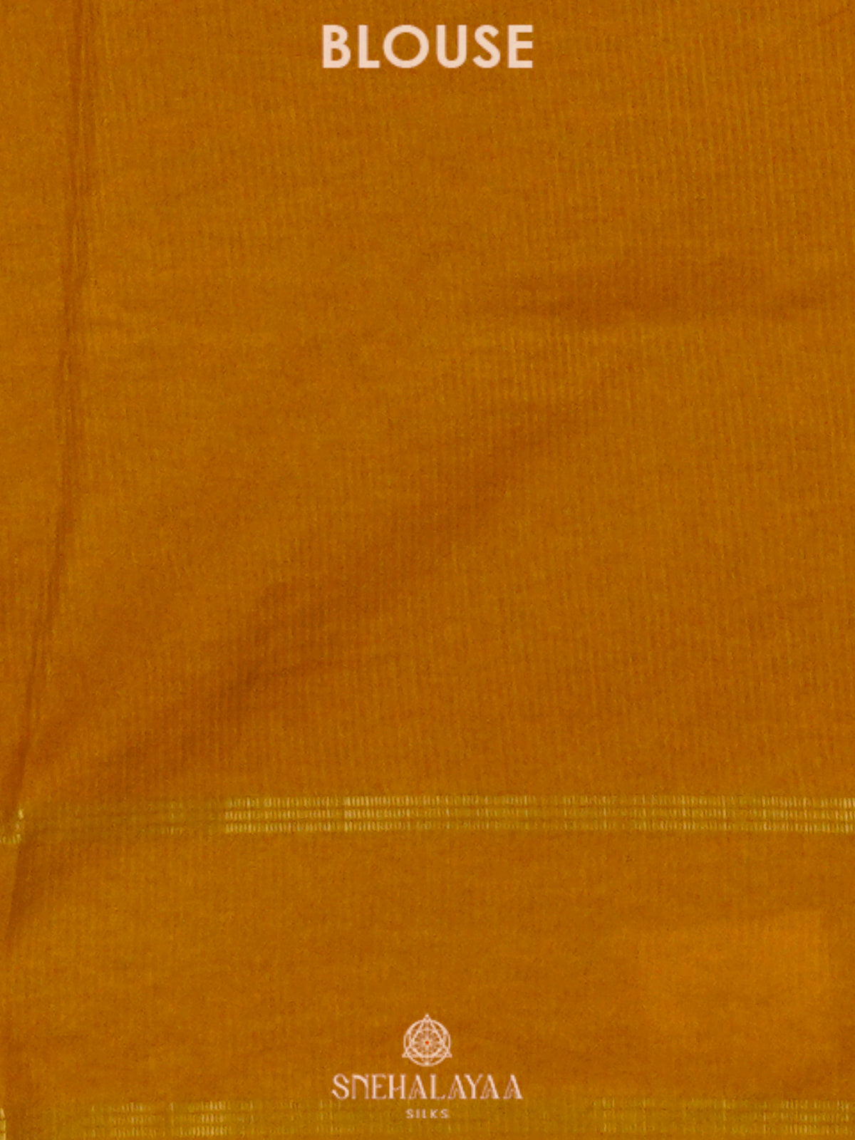 Mango Yellow Tussar Saree