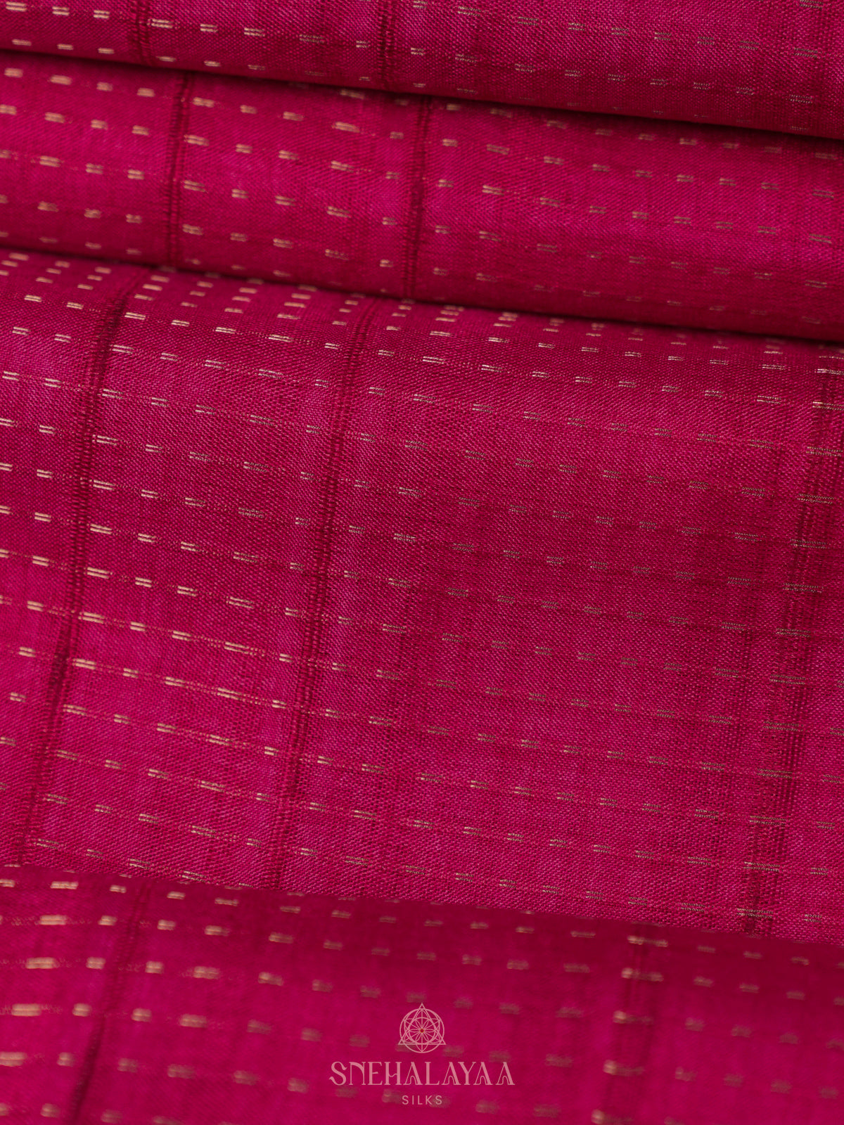 Pink Tussar Saree