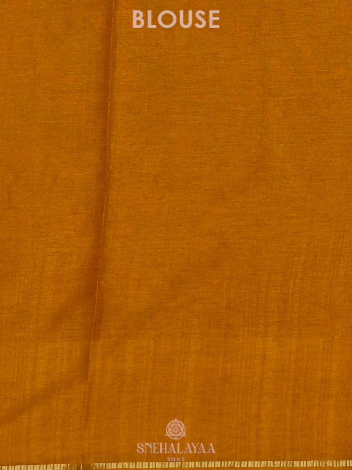 Mango Yellow Tussar Saree