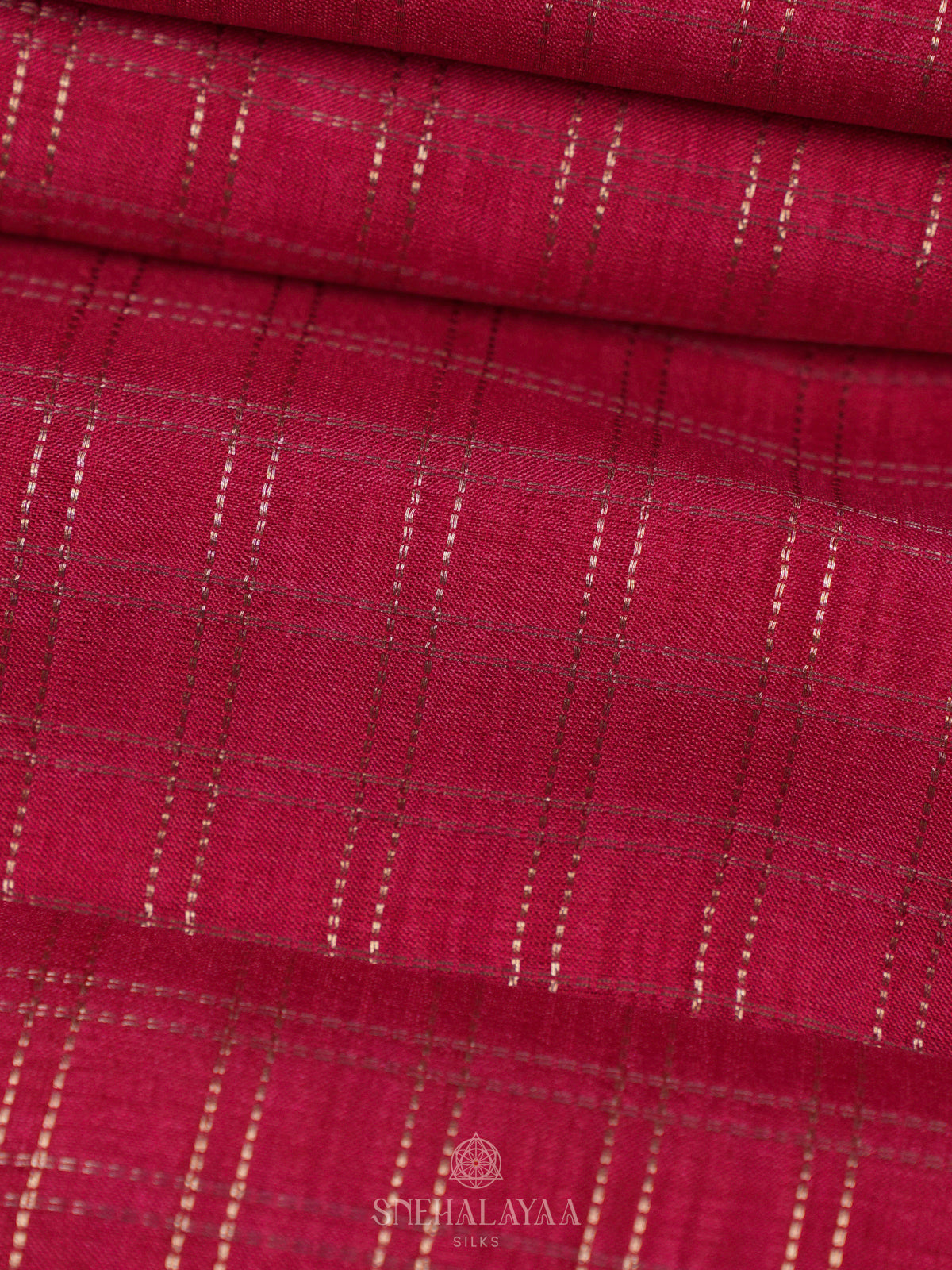 Pink Tussar Saree