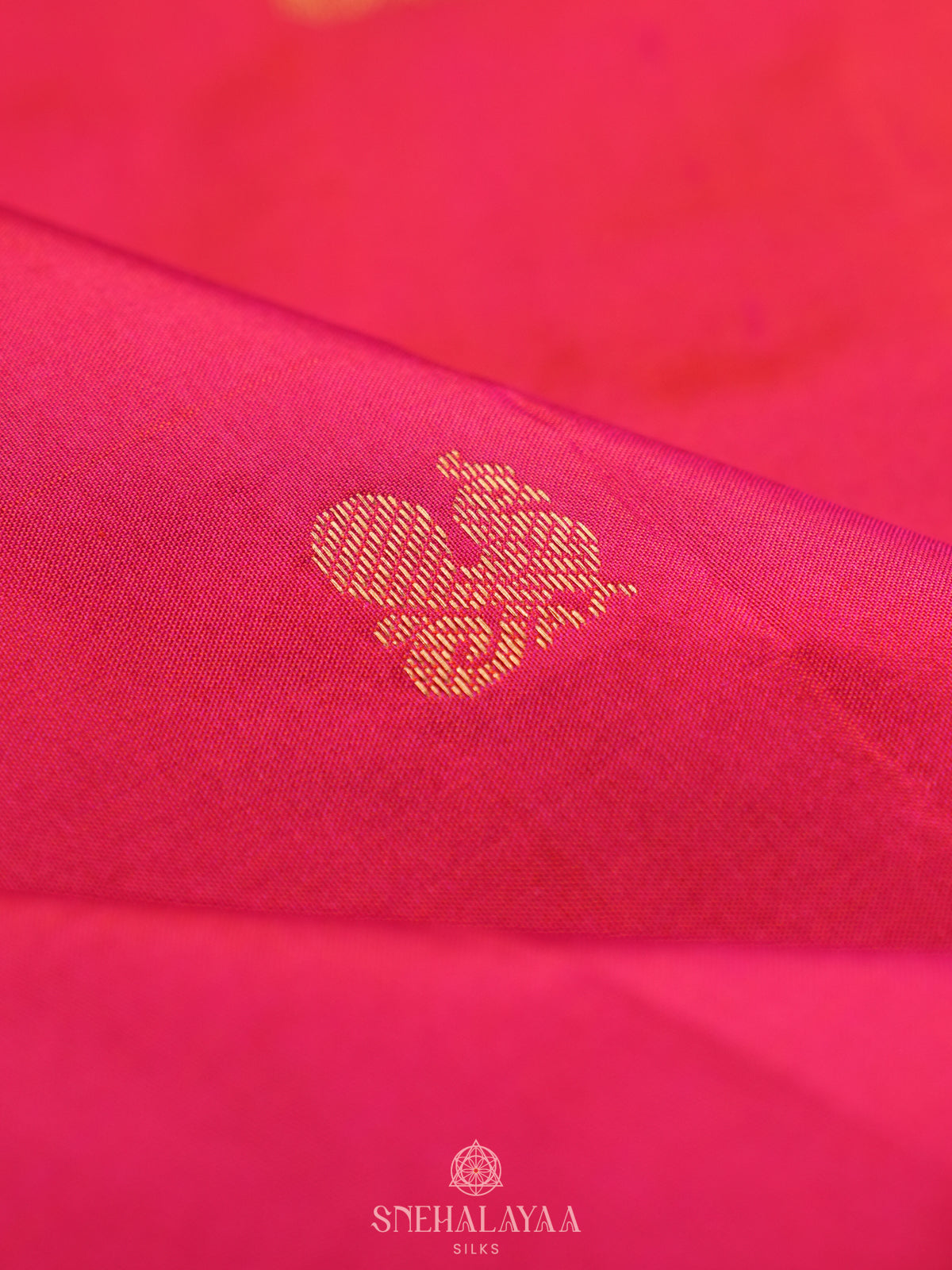 Pink Kanjivaram Silk Saree