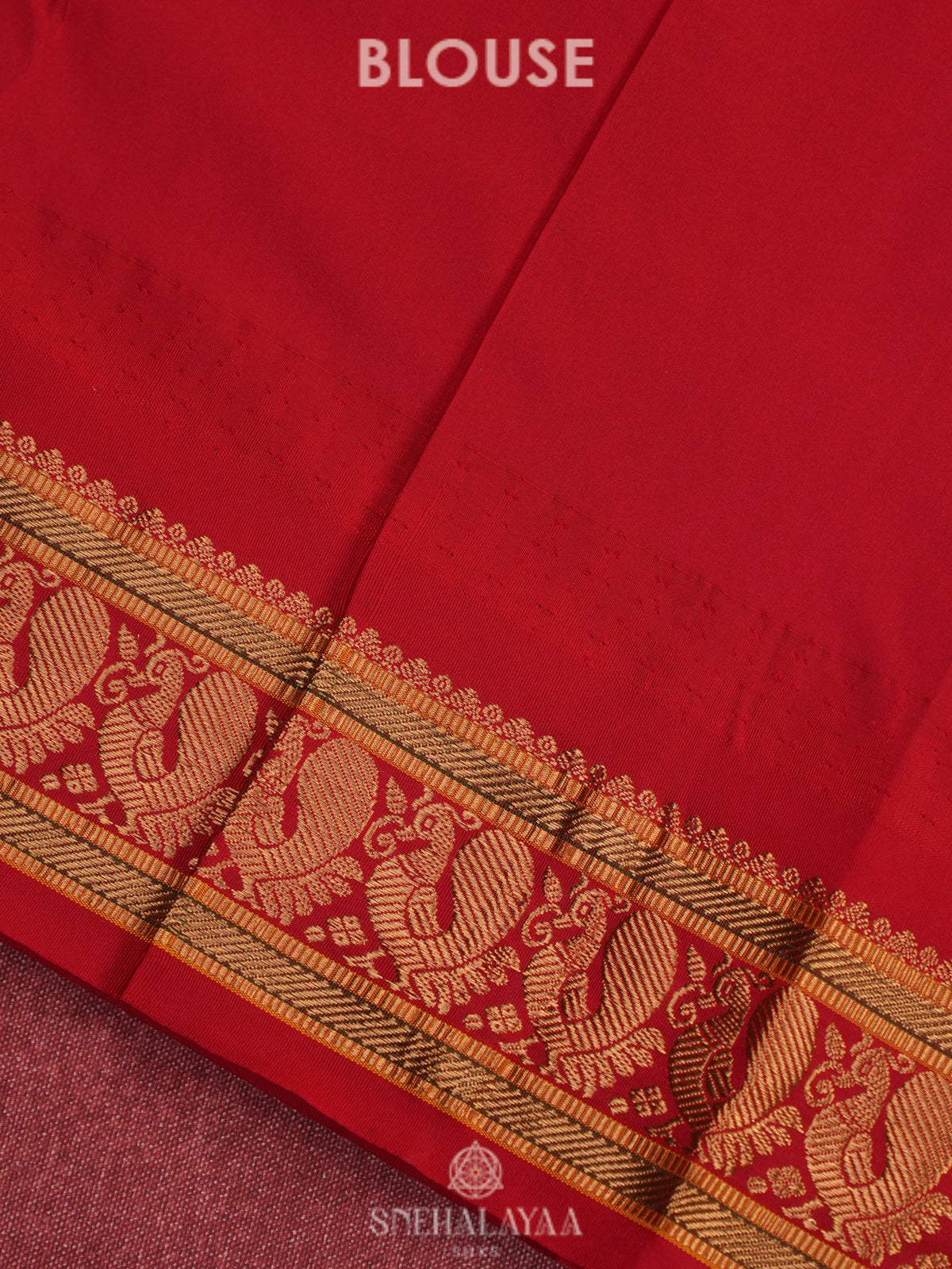 Cream Kanjivaram Silk Saree