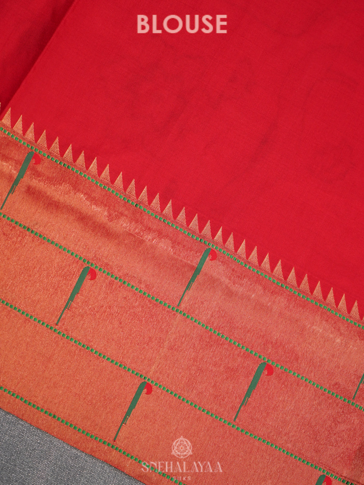 Purple Paithani Silk Saree