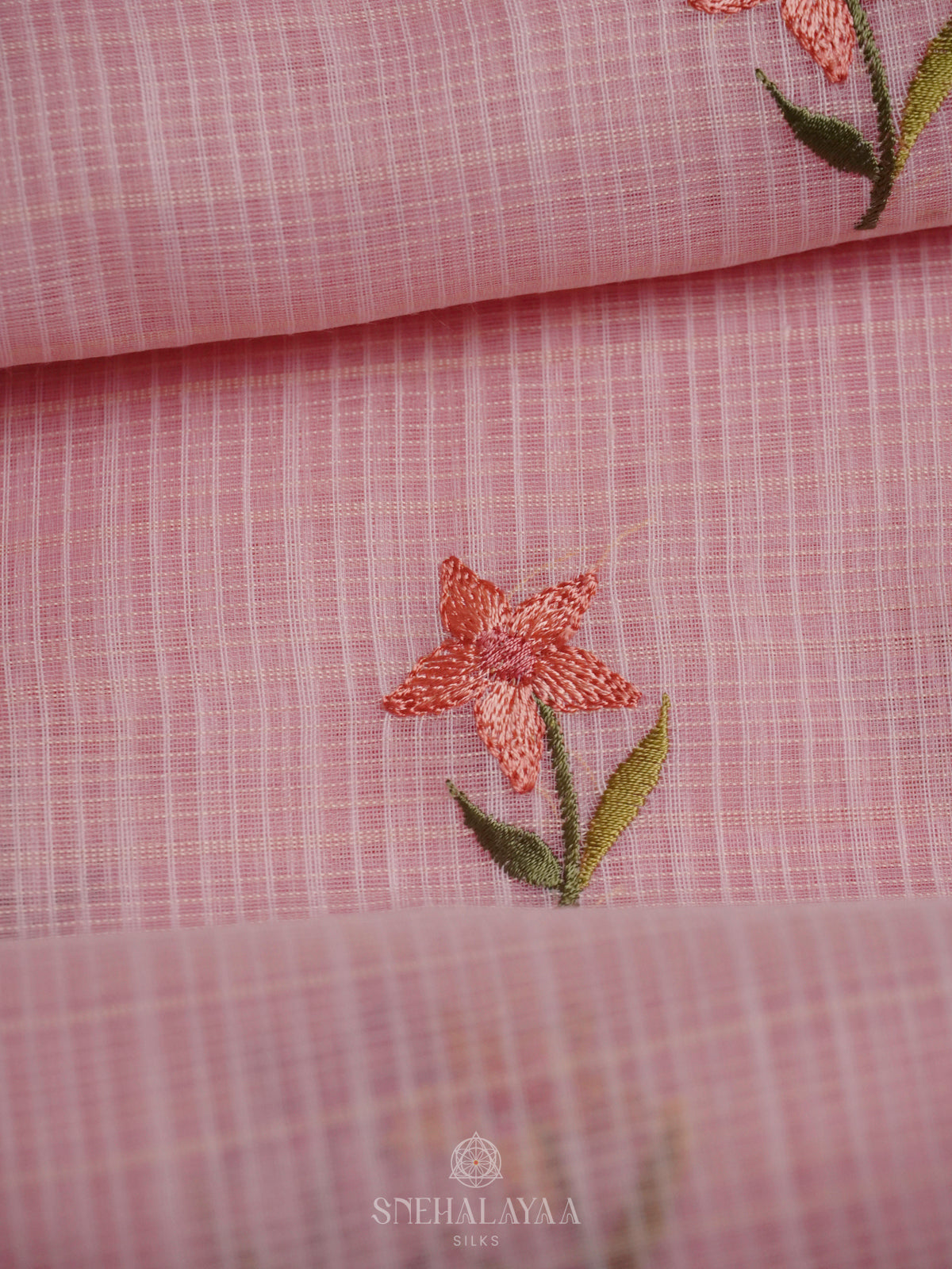 Pink Kota Saree