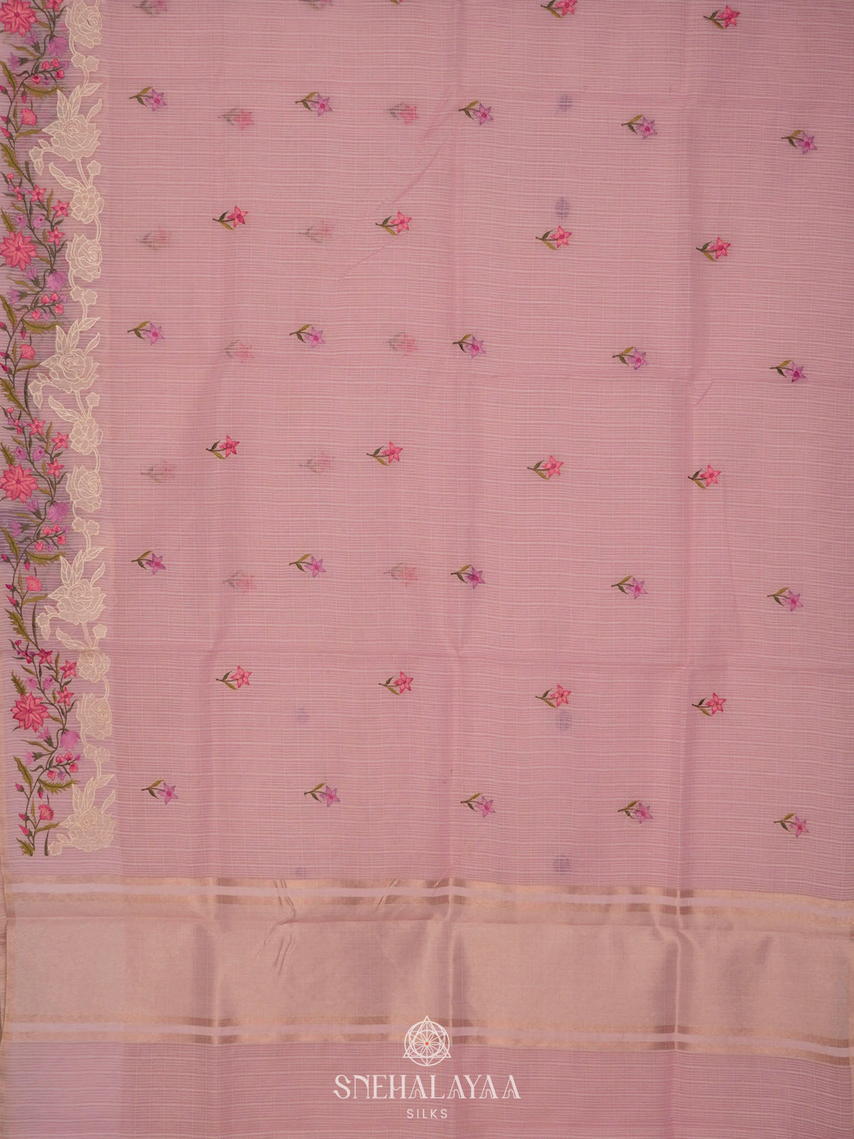 Pink Kota Saree
