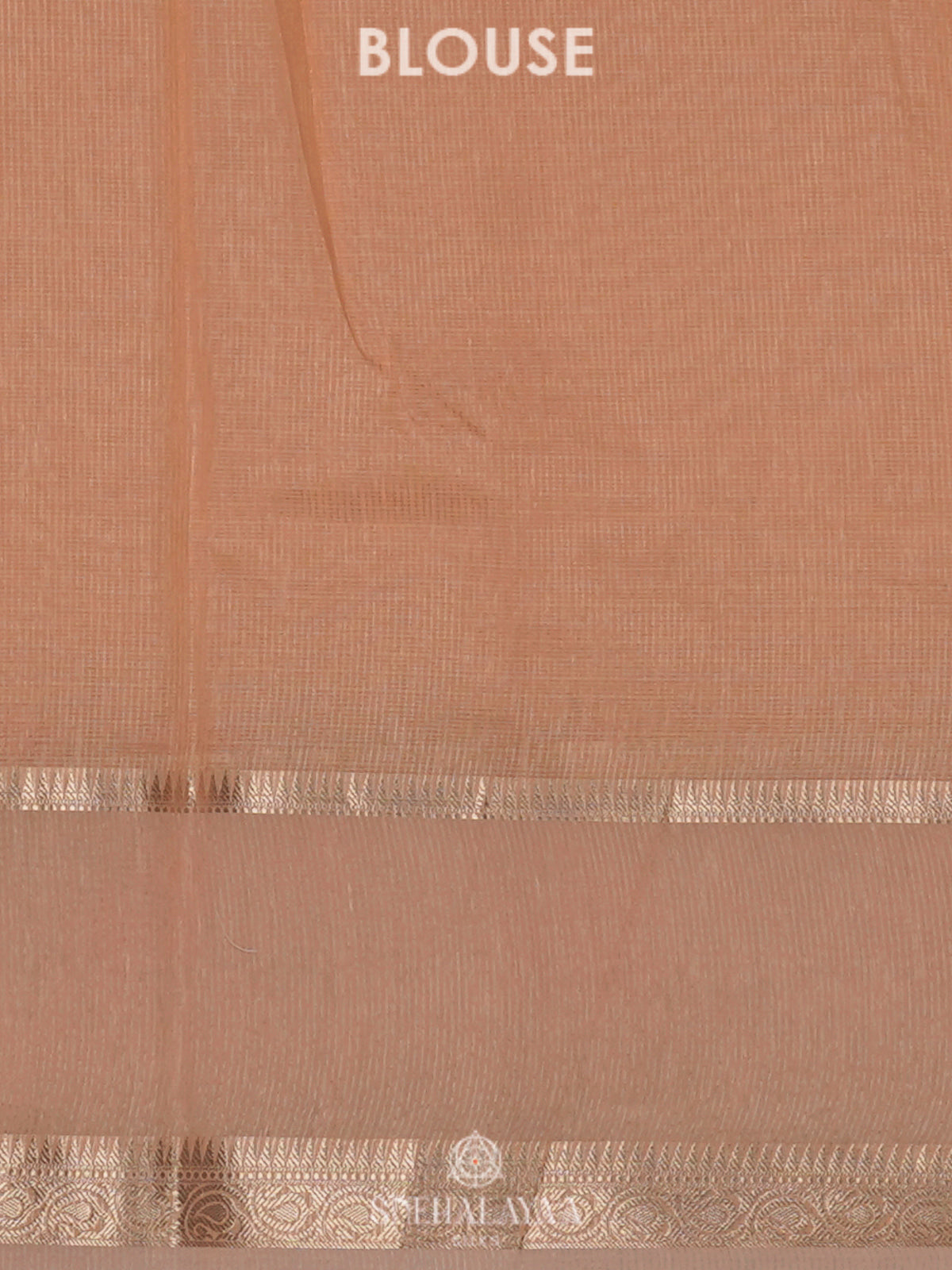 Peach Kota Saree