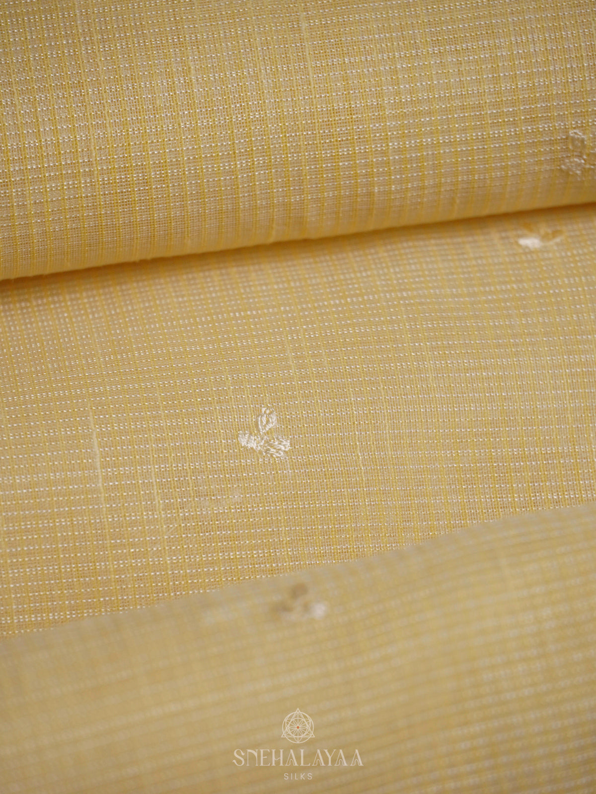 Yellow Kota Saree
