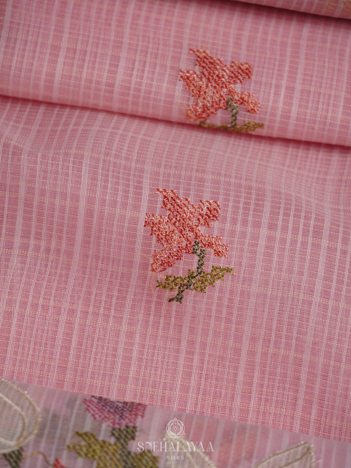 Pink Kota Saree