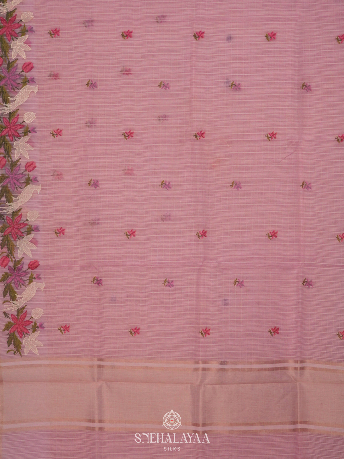 Pink Kota Saree