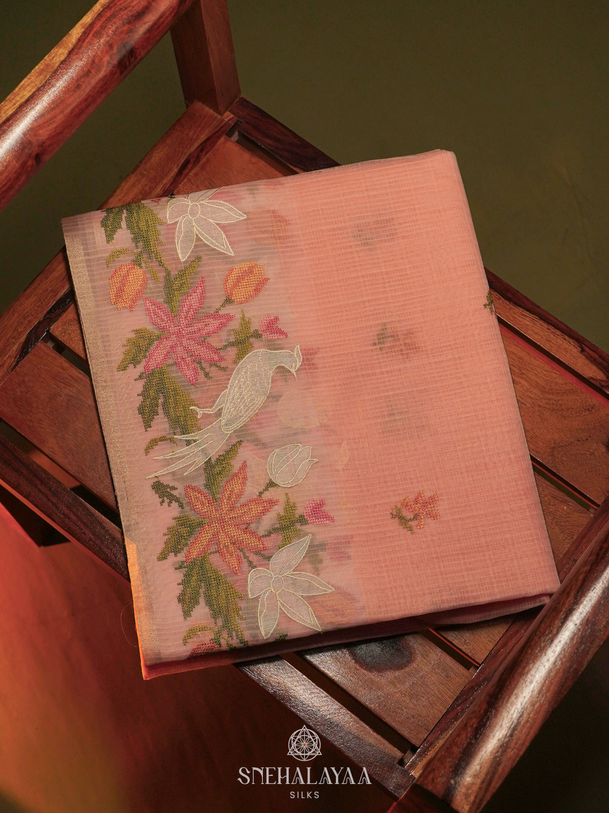 Pink Kota Saree