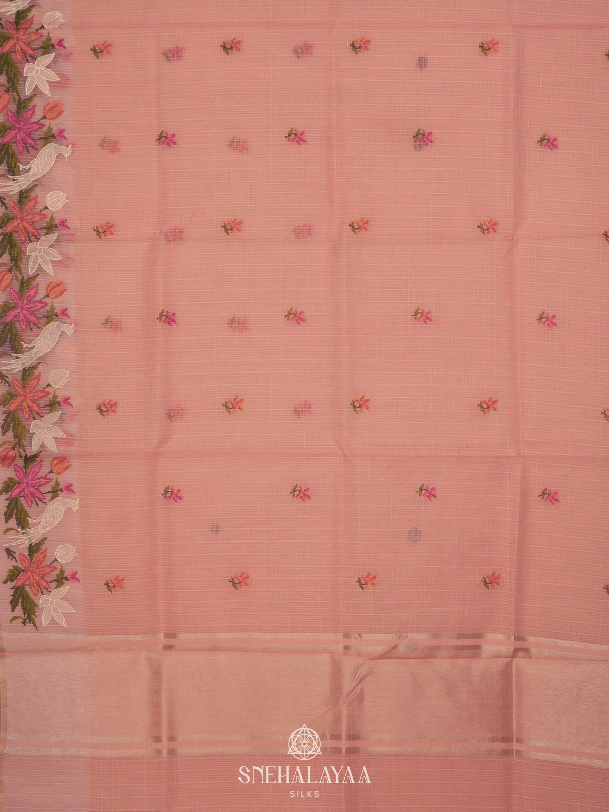 Pink Kota Saree