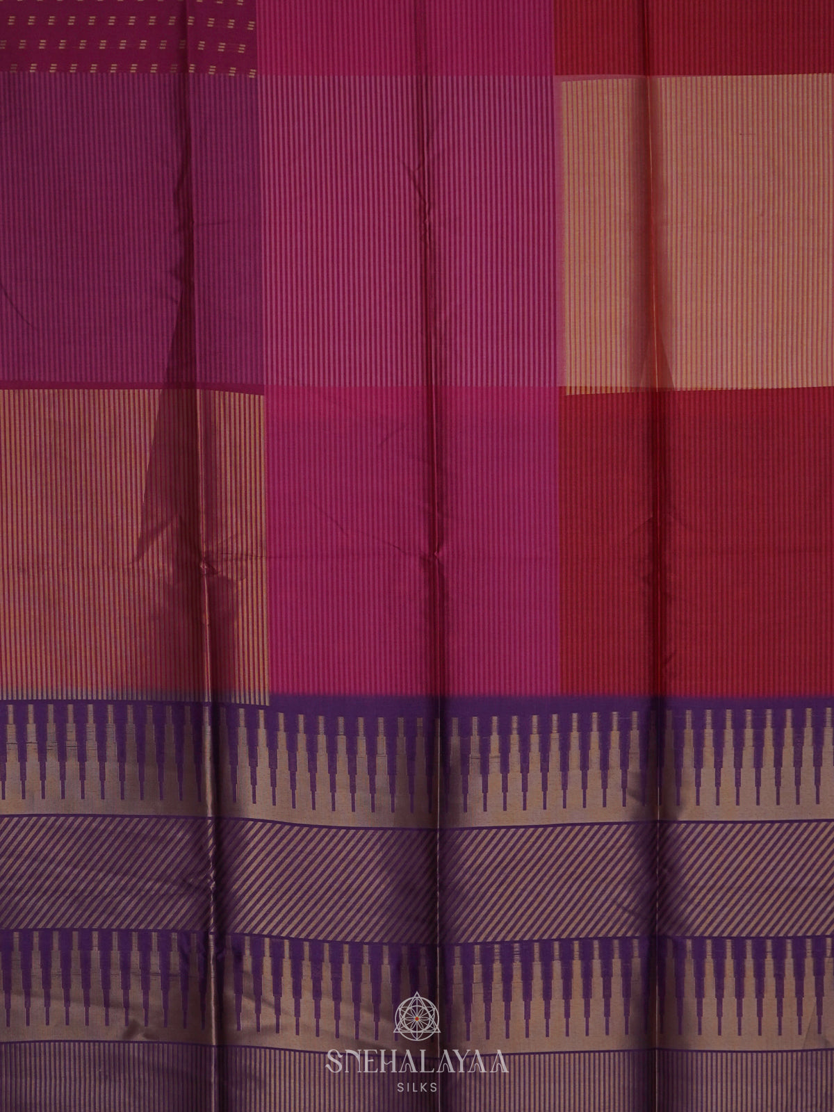 Multicolour Jute Saree