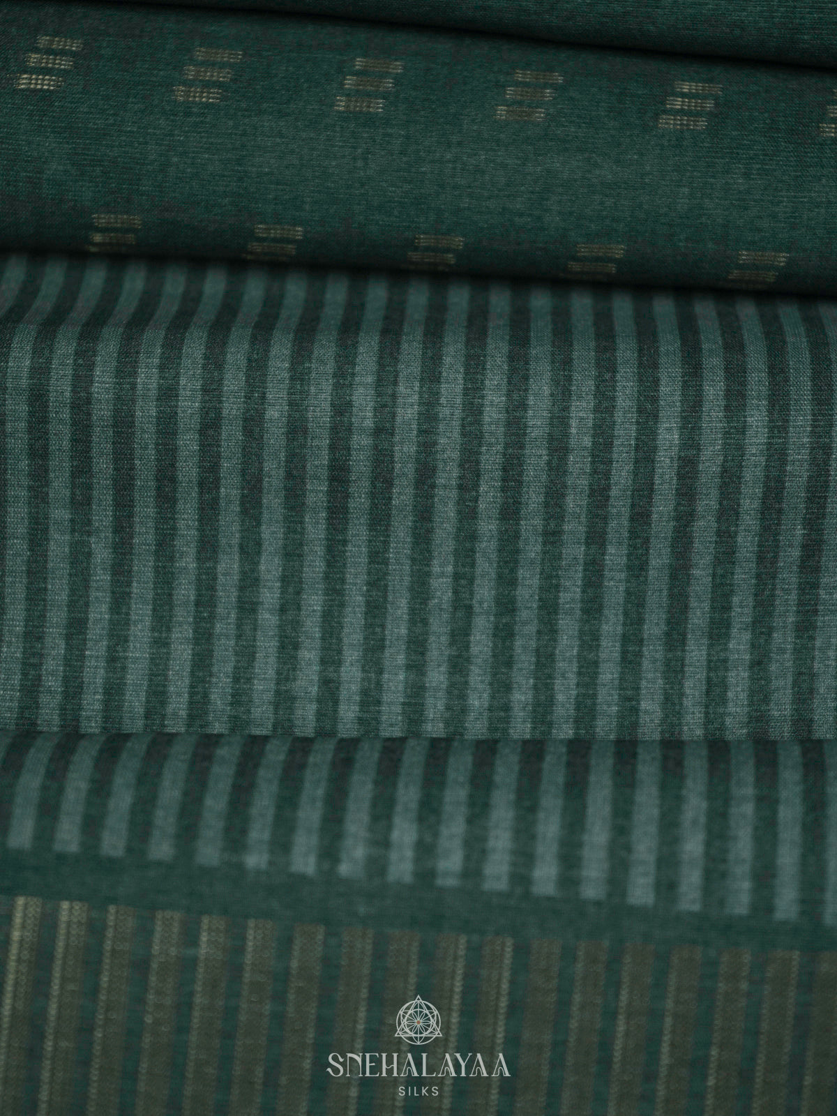 Green Jute Saree