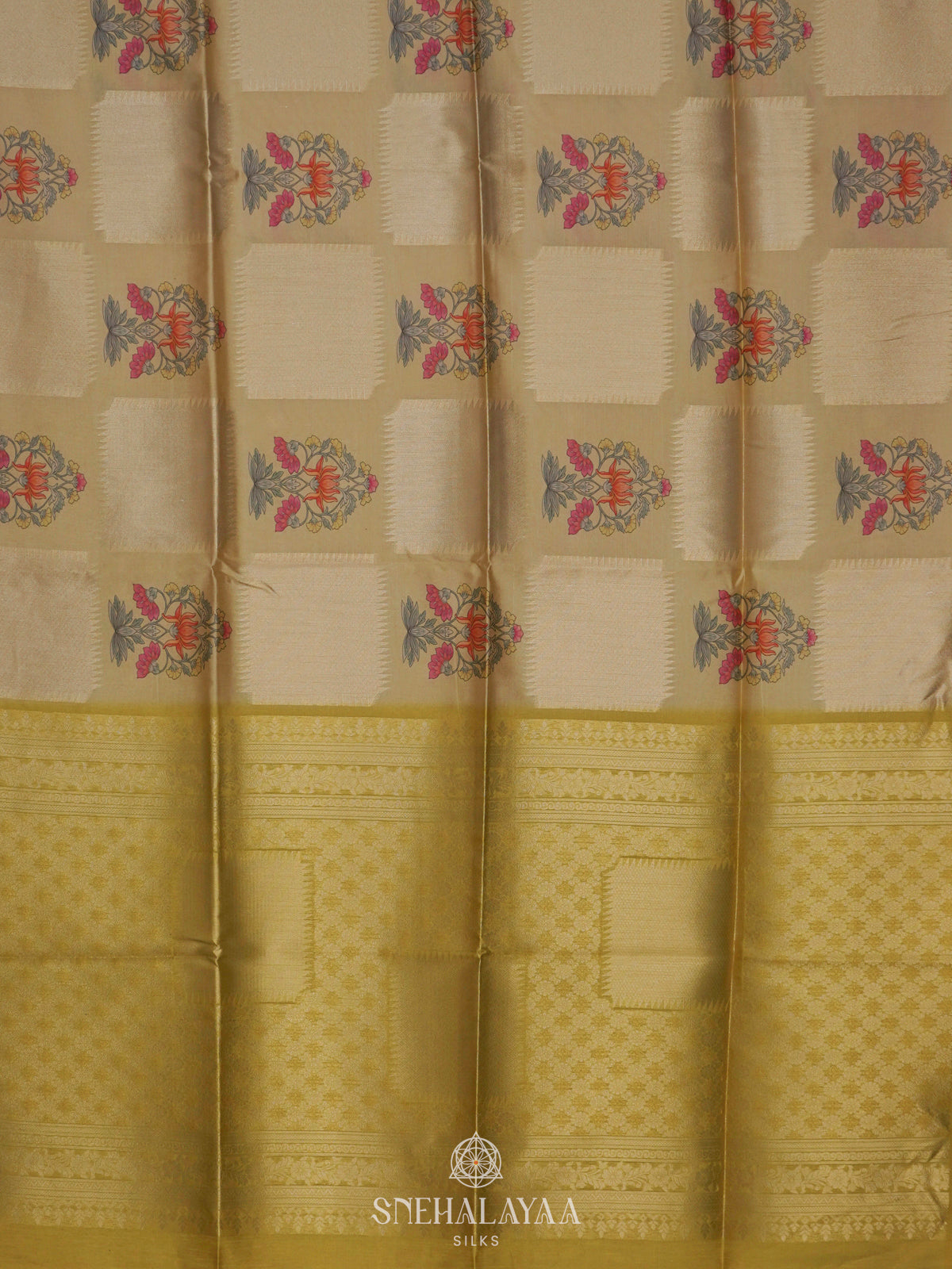 Green Jute Saree