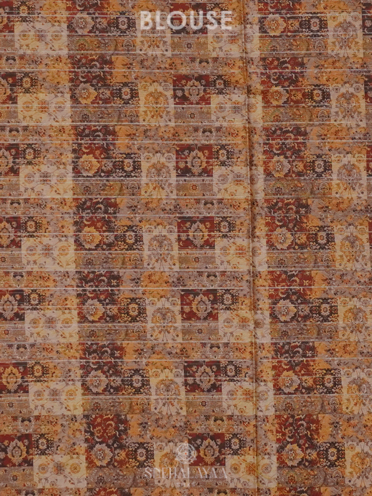Brown Tussar Saree