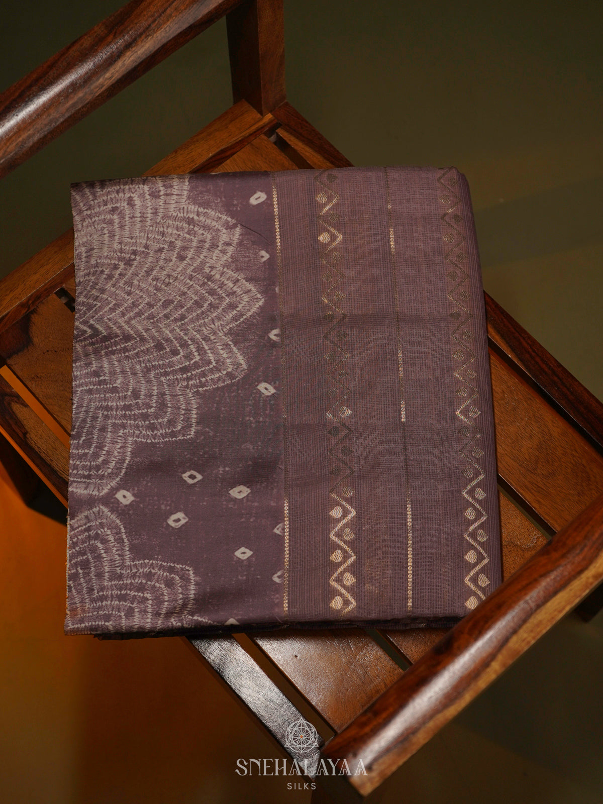Brown Kota Saree