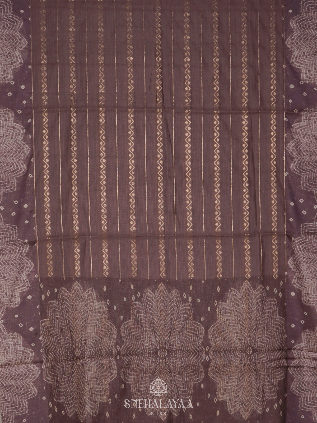 Brown Kota Saree
