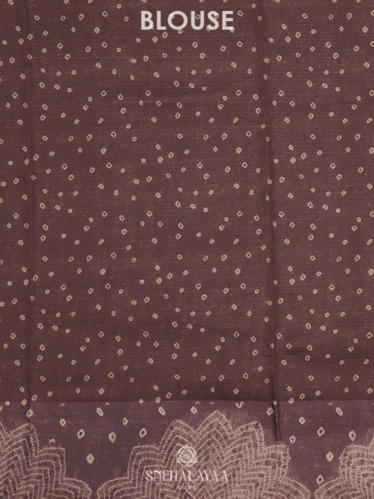 Brown Kota Saree