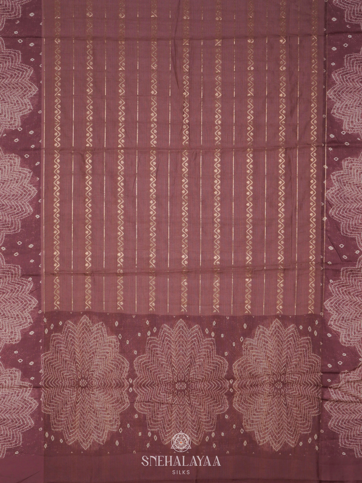 Mauve Pink Kota Saree