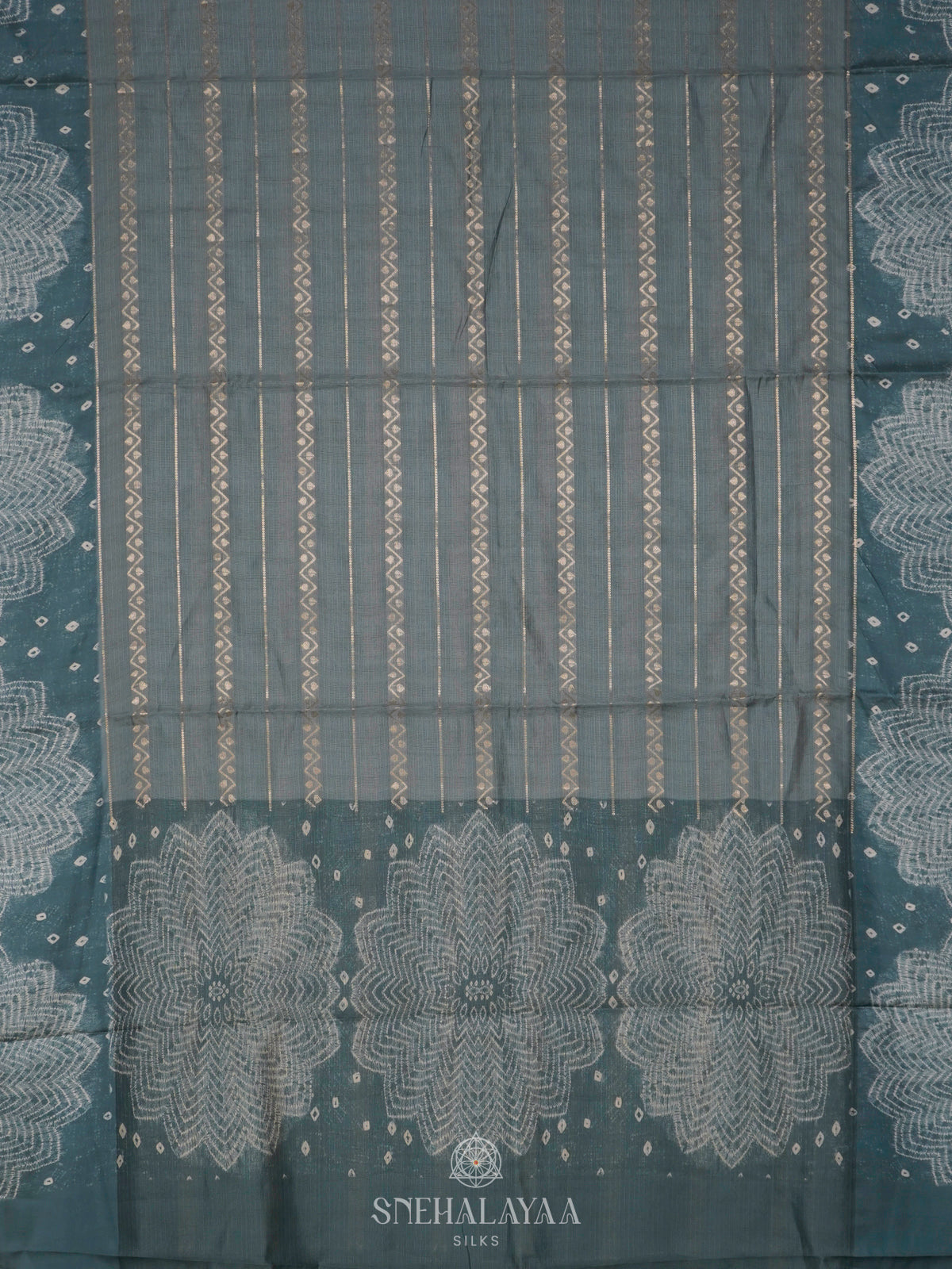 Grey Kota Saree