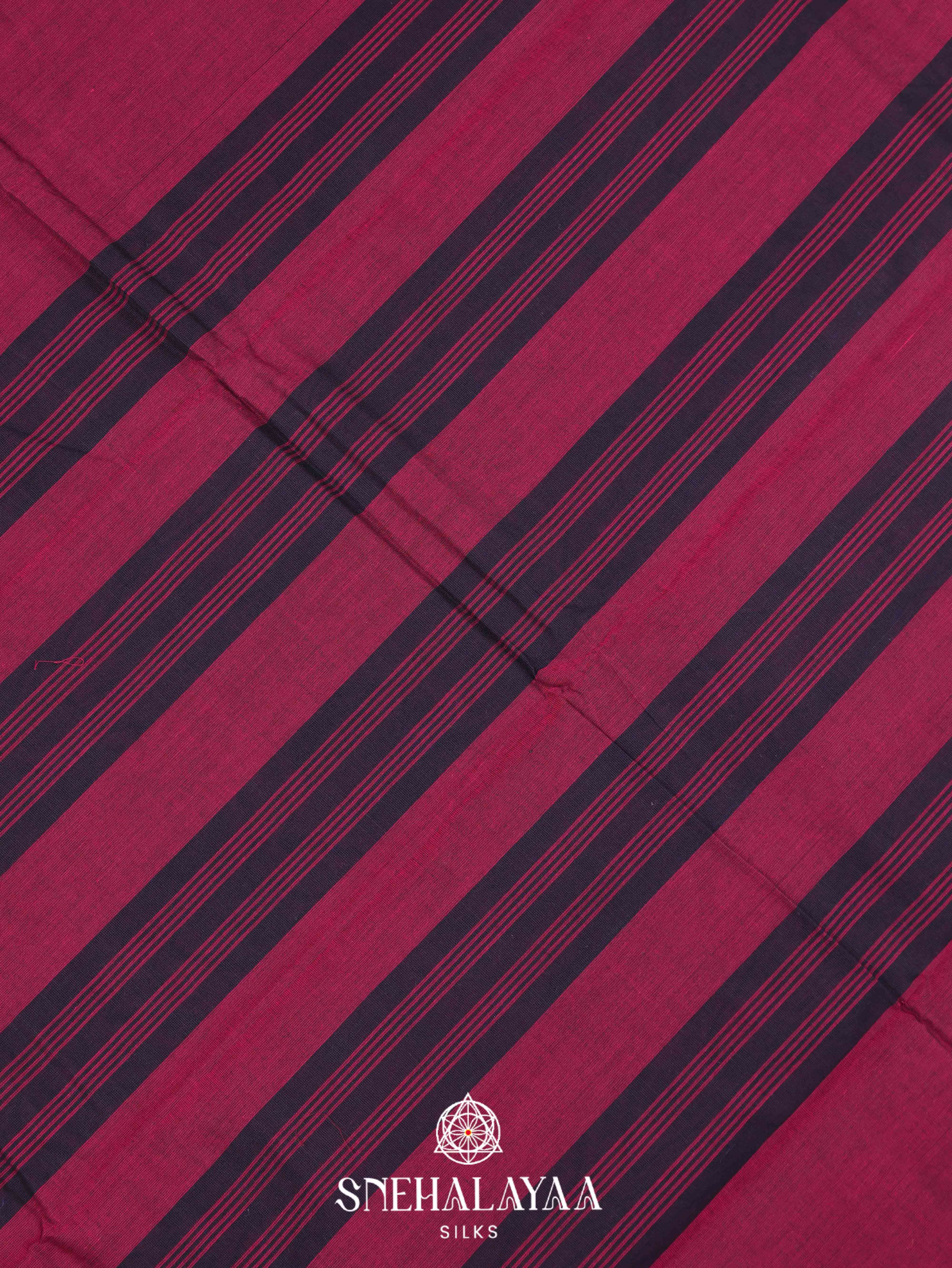 Purple Kanchi Cotton Saree