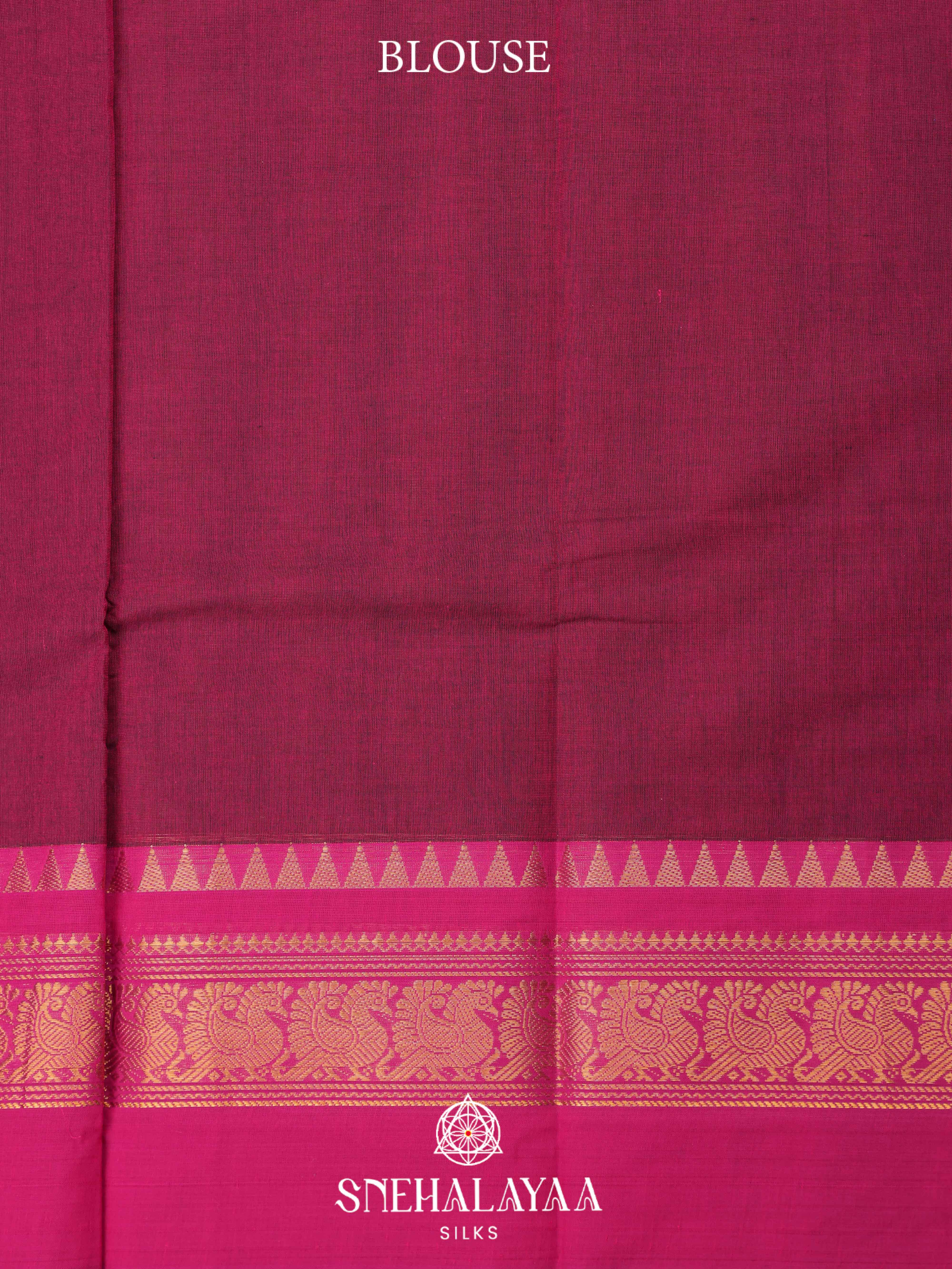 Purple Kanchi Cotton Saree