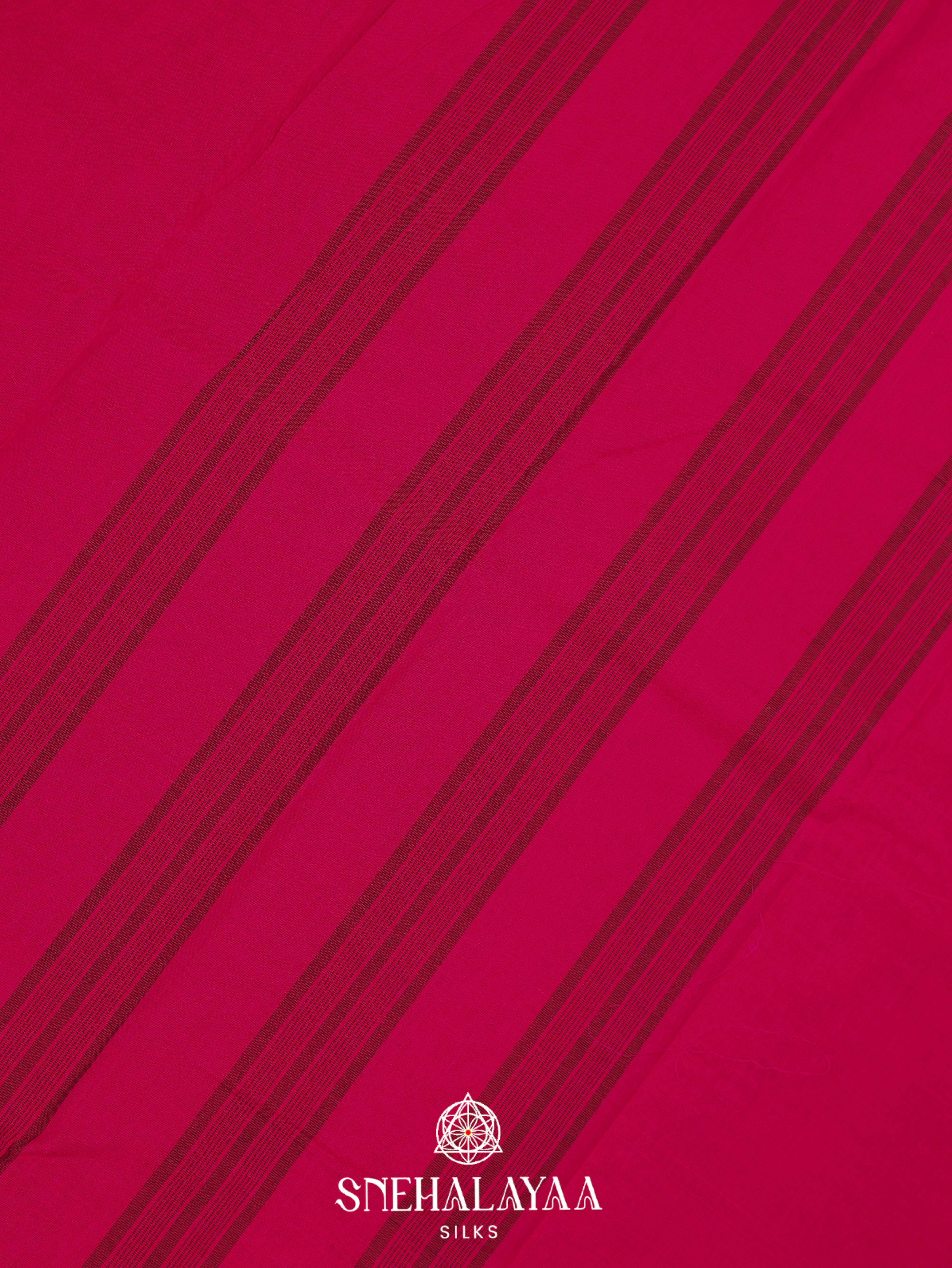 Pink Kanchi Cotton Saree