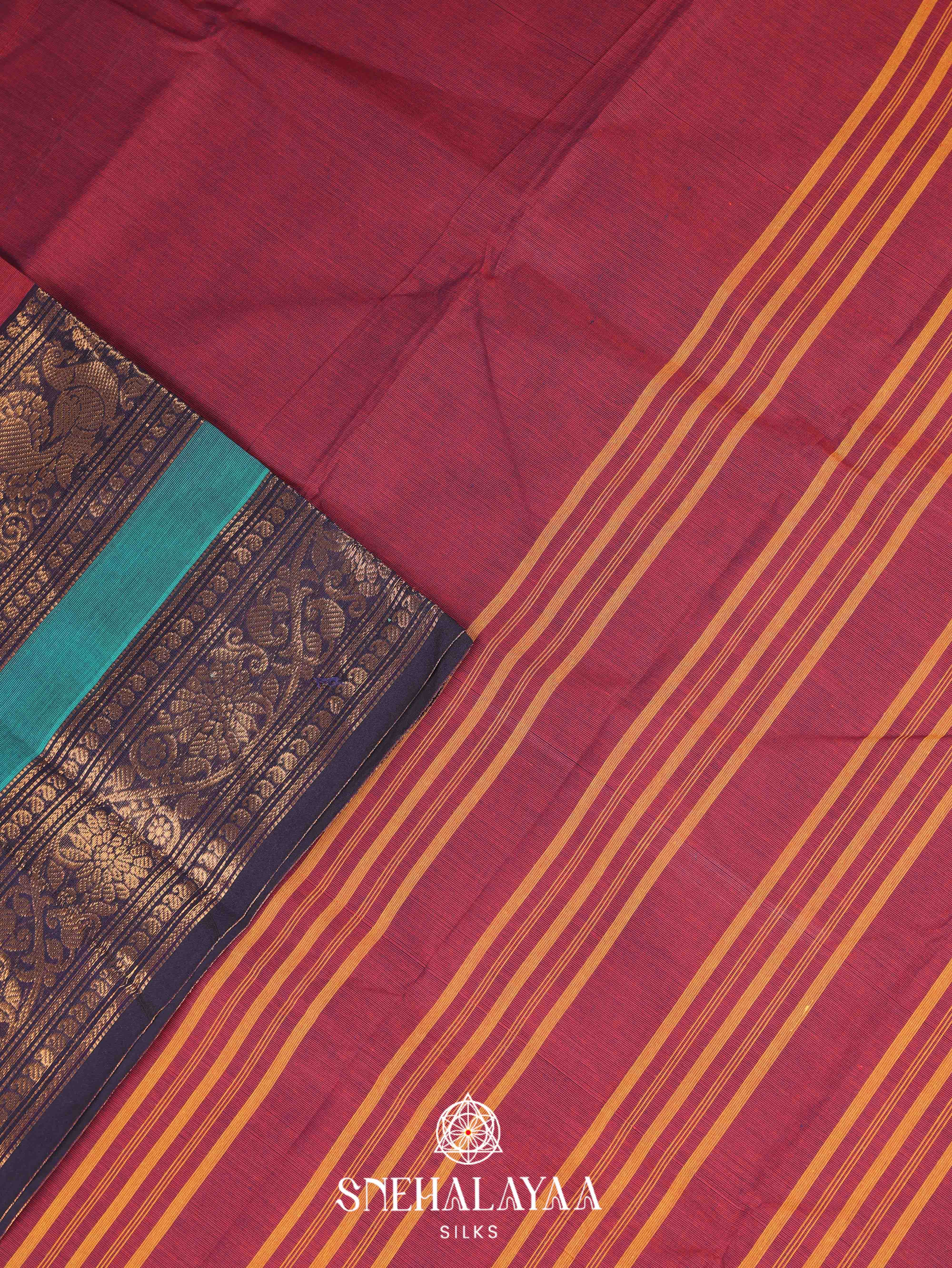 Purple Kanchi Cotton Saree