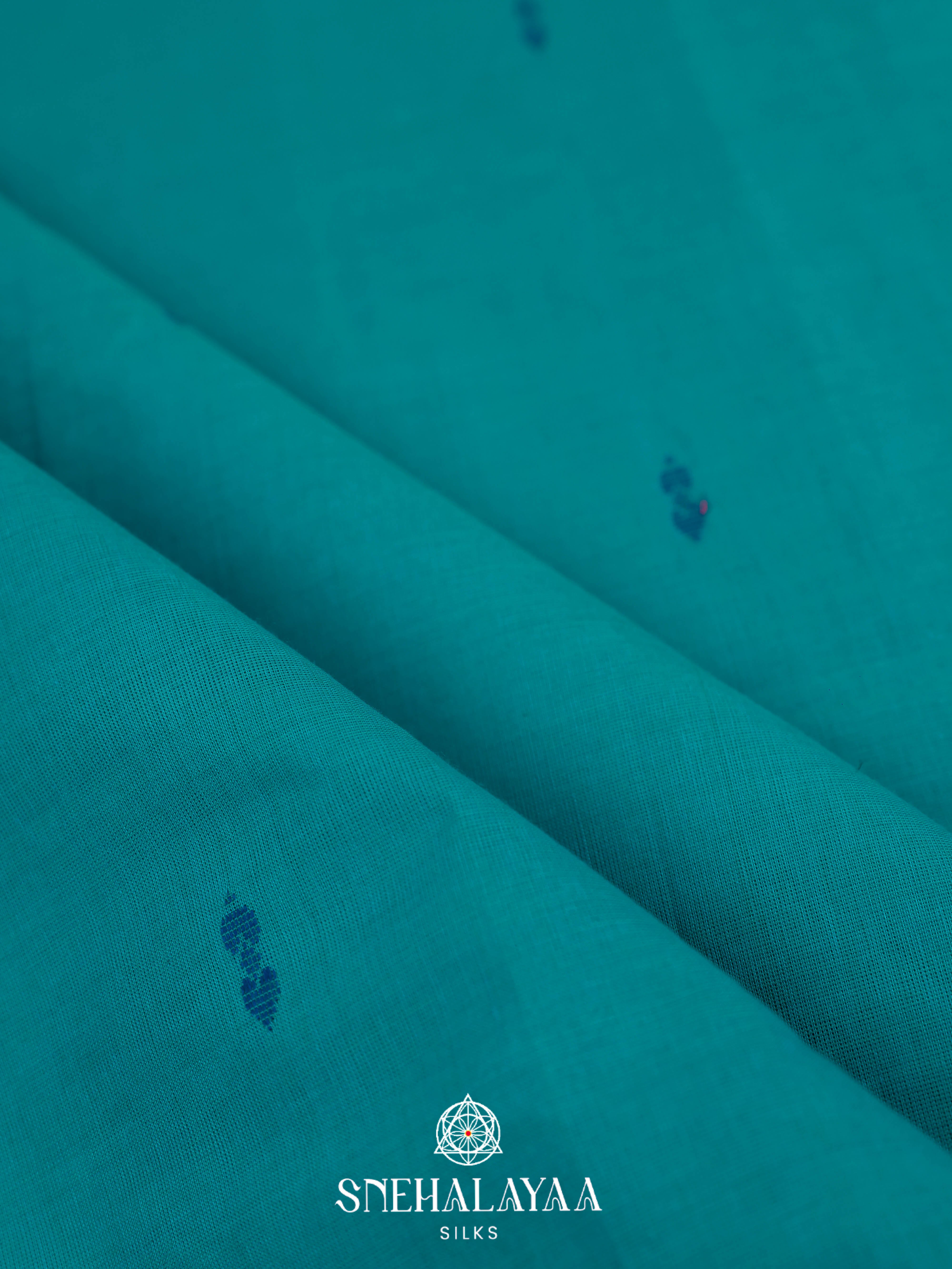 Blue Kanchi Cotton Saree