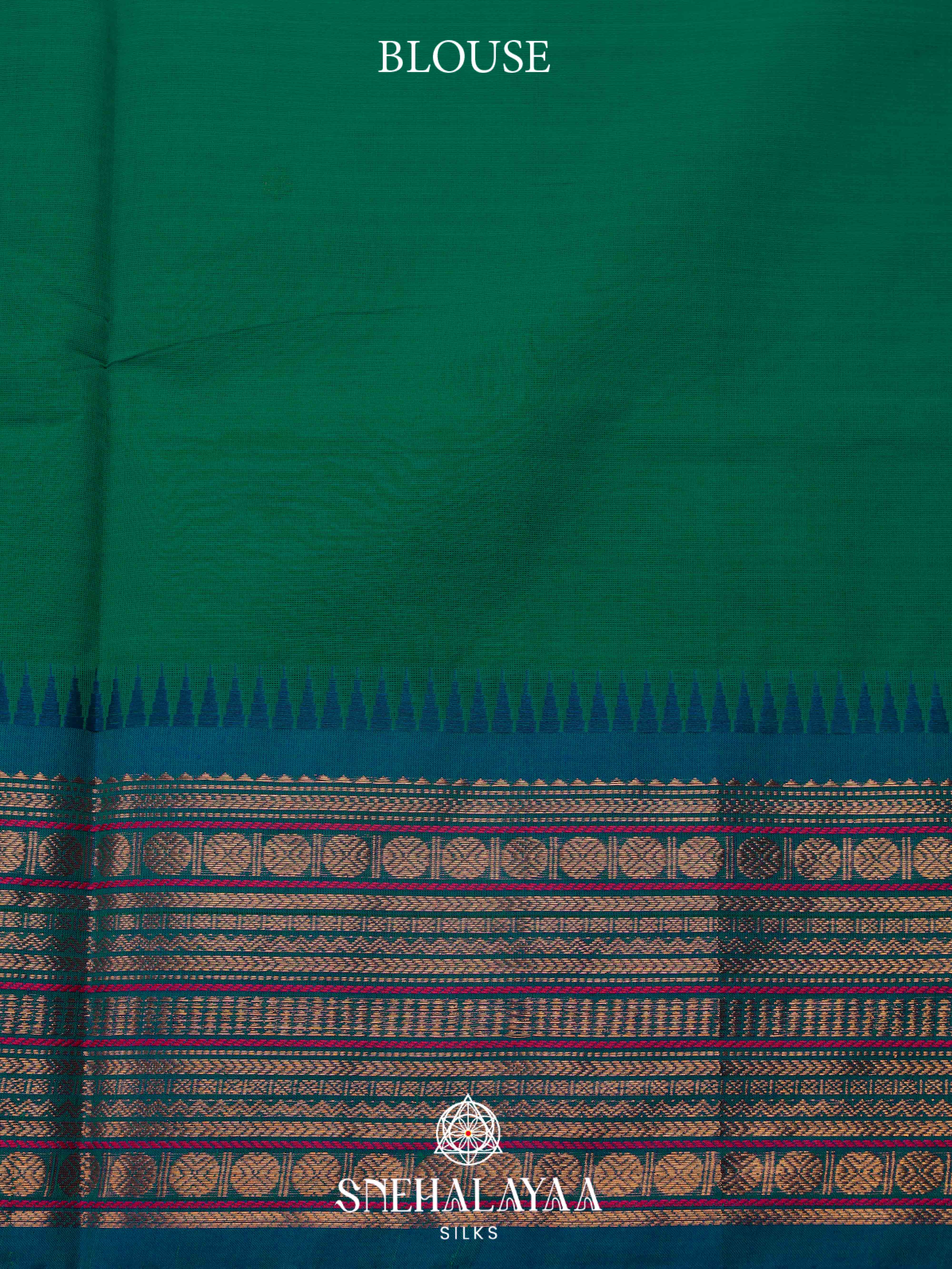 Green Kanchi Cotton Saree