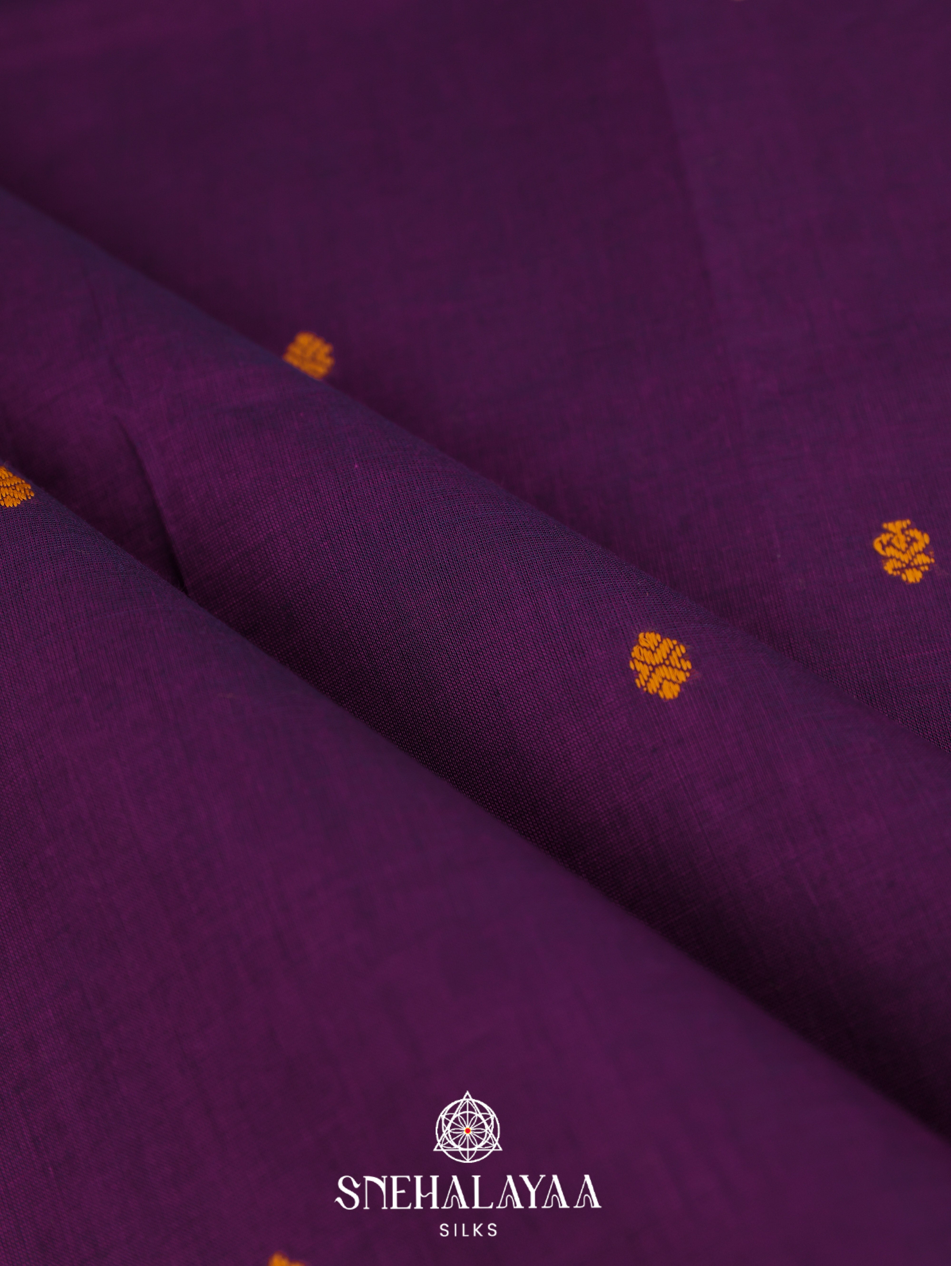 Violet Kanchi Cotton Saree