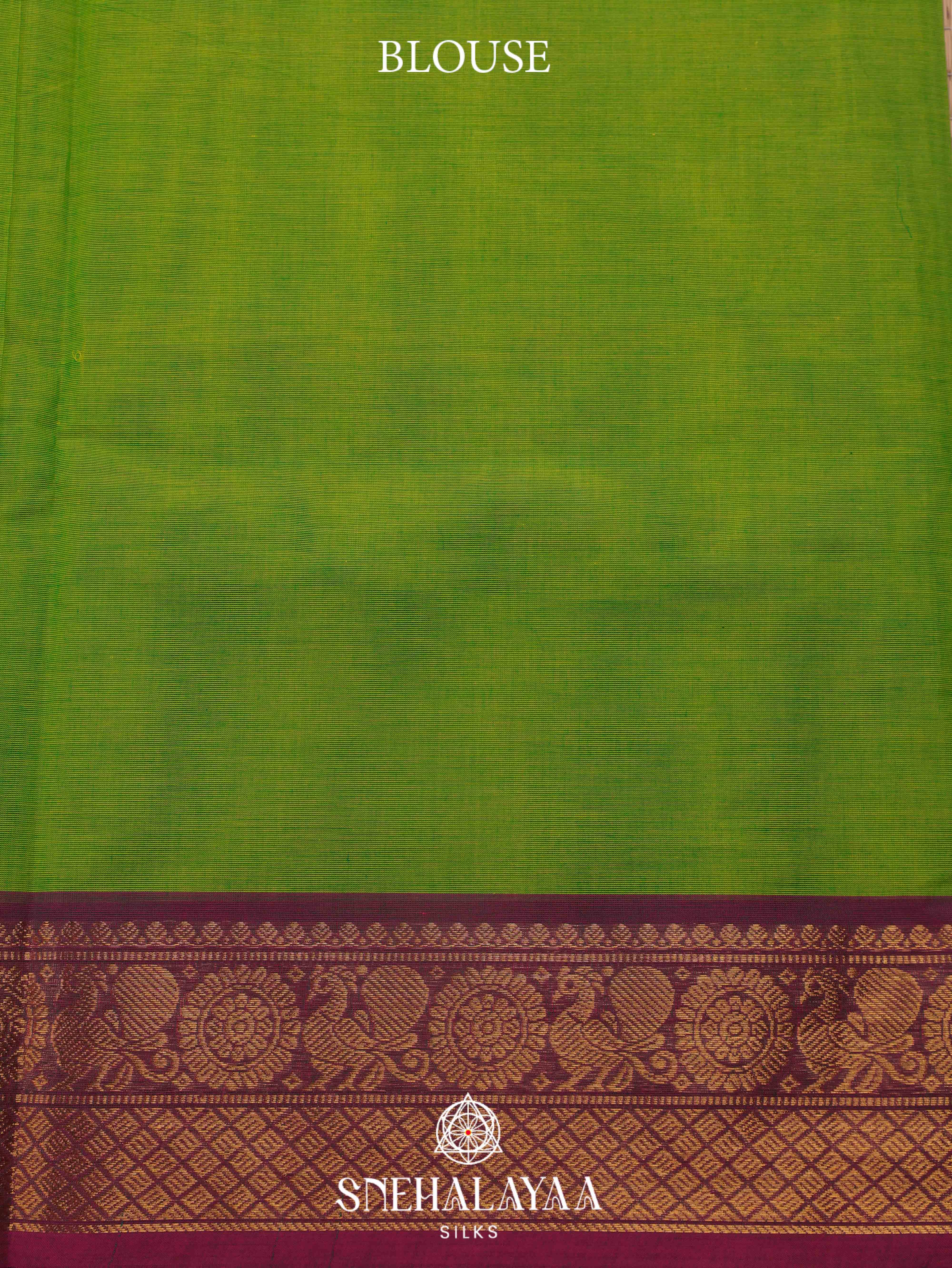 Green Kanchi Cotton Saree