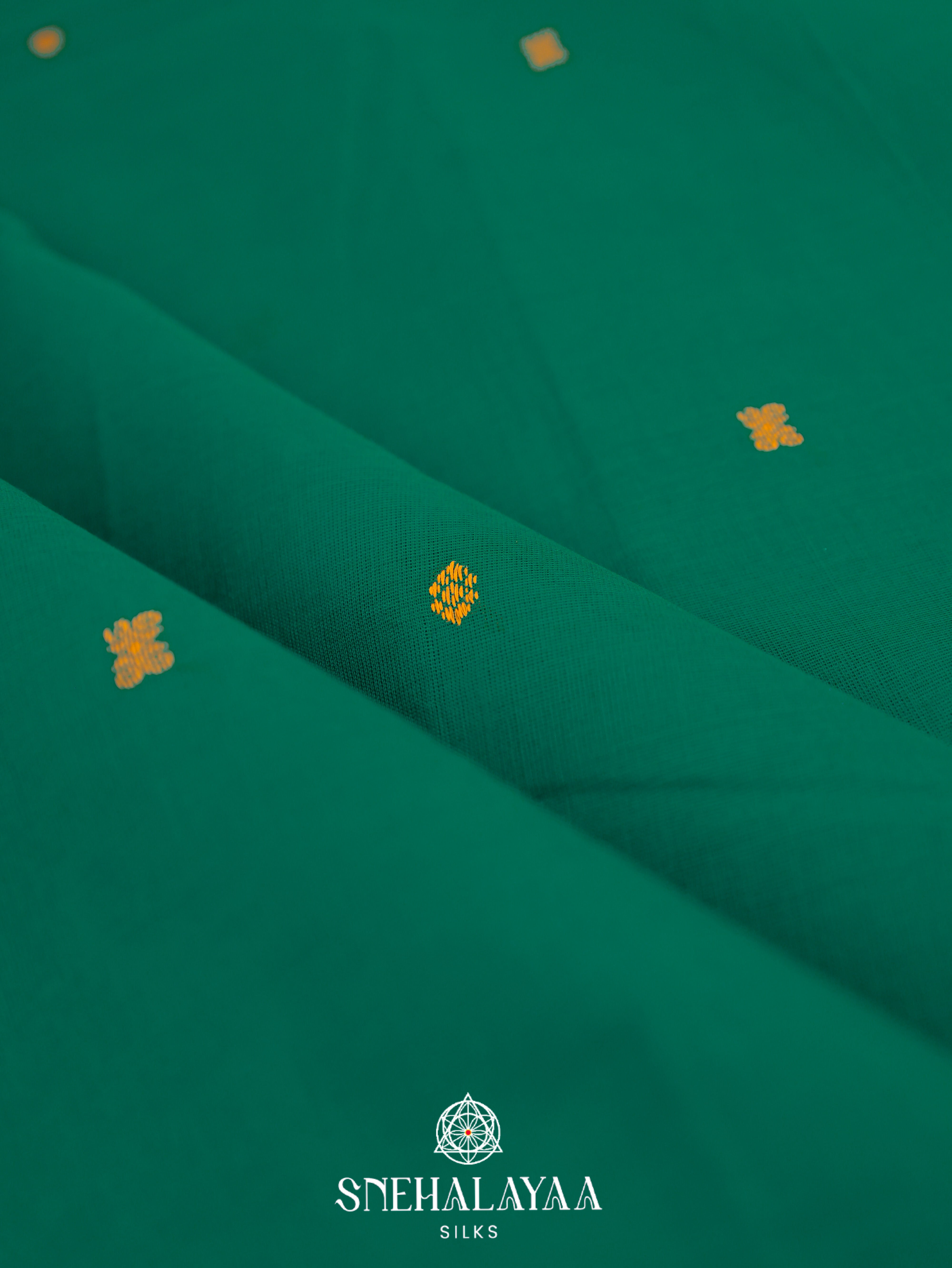 Green  Kanchi Cotton Saree