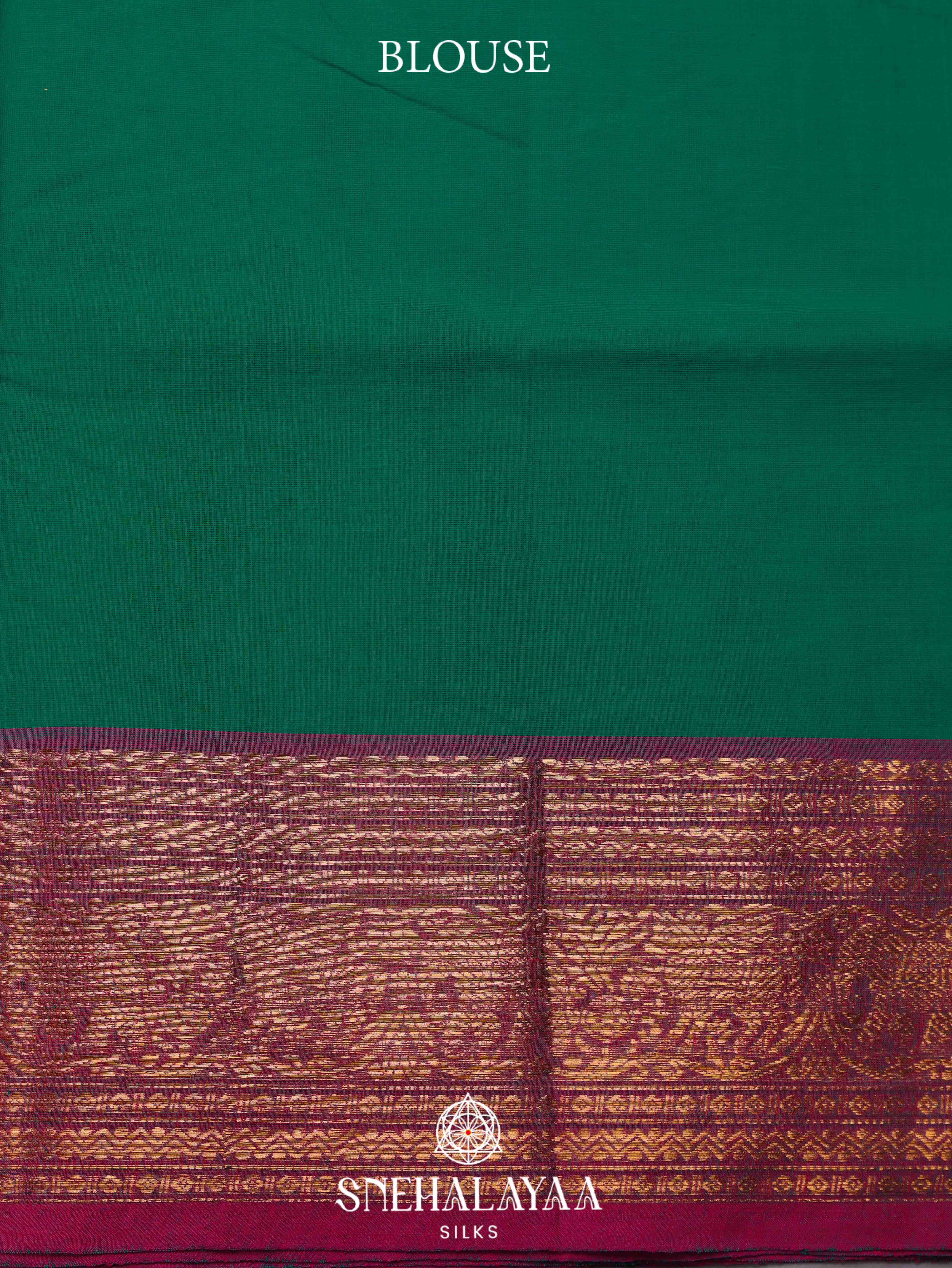Green  Kanchi Cotton Saree