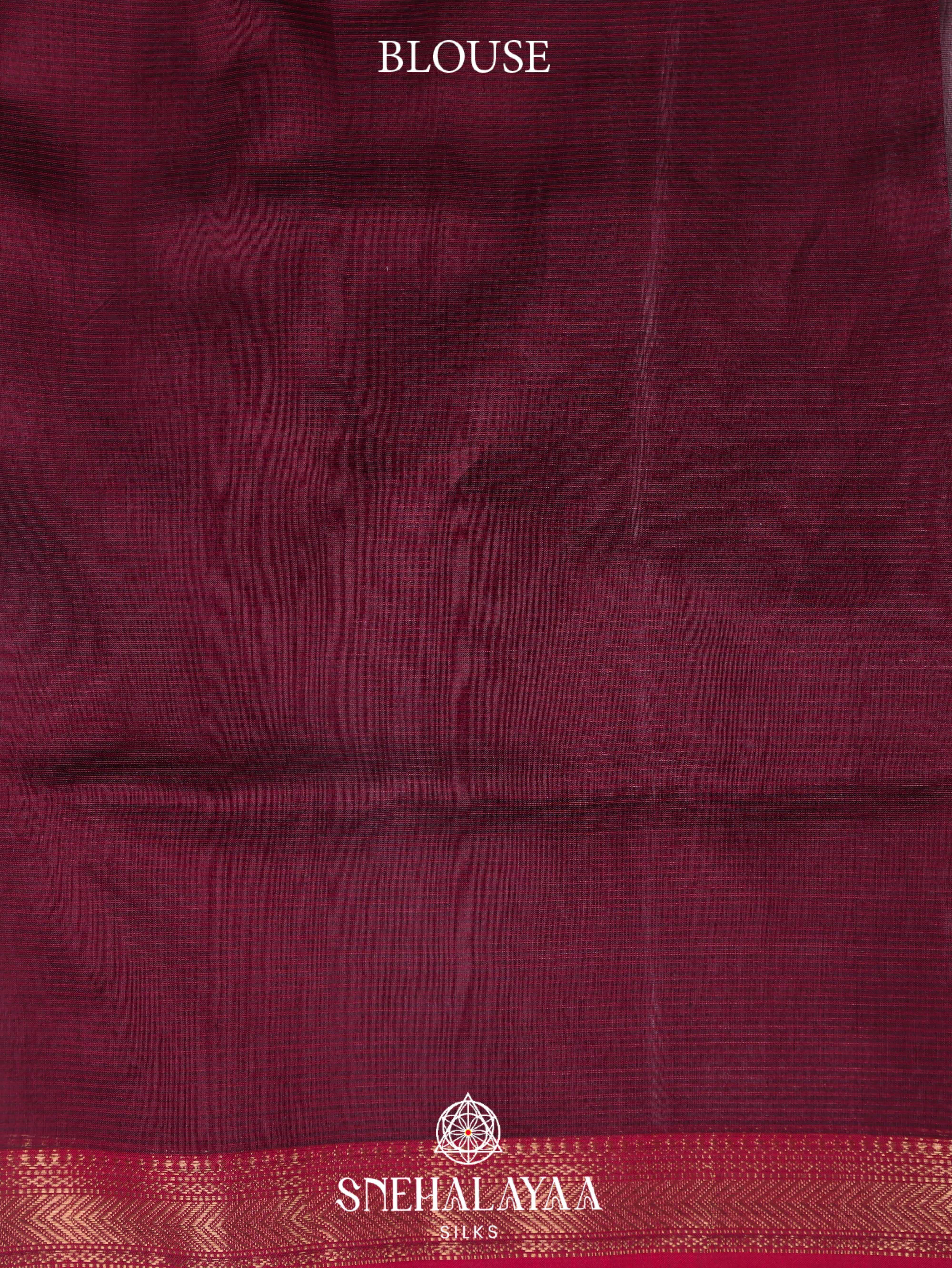 Purple Maheshwari Silk Cotton Saree