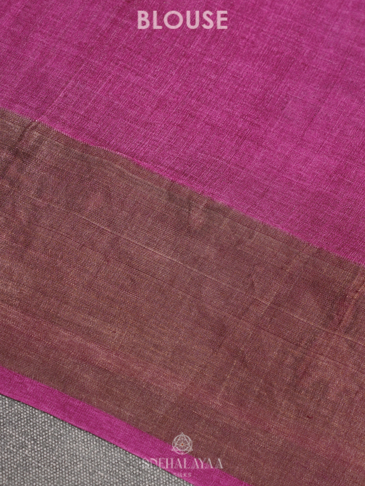 Pink Tussar Saree